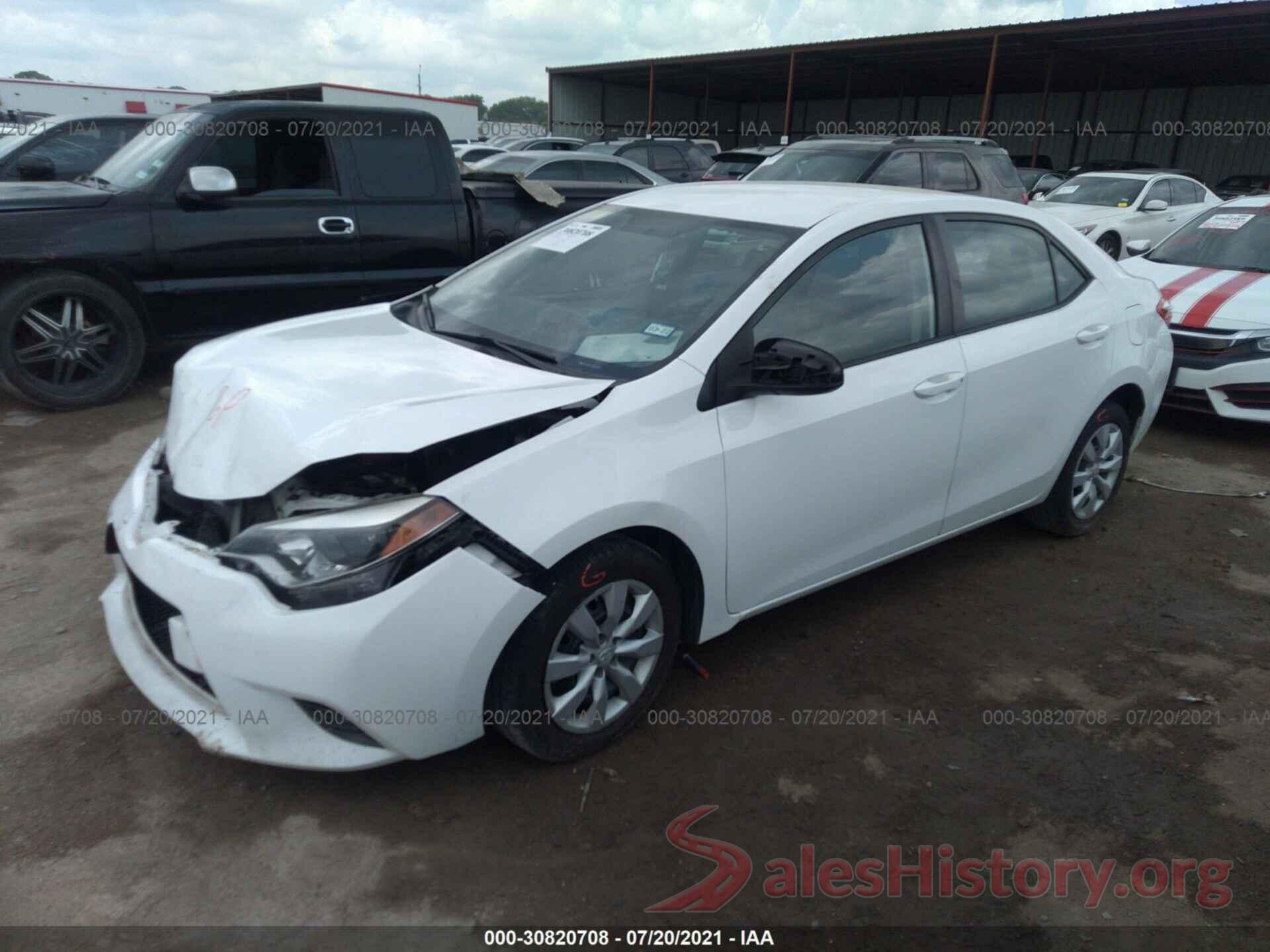 5YFBURHE9GP554882 2016 TOYOTA COROLLA