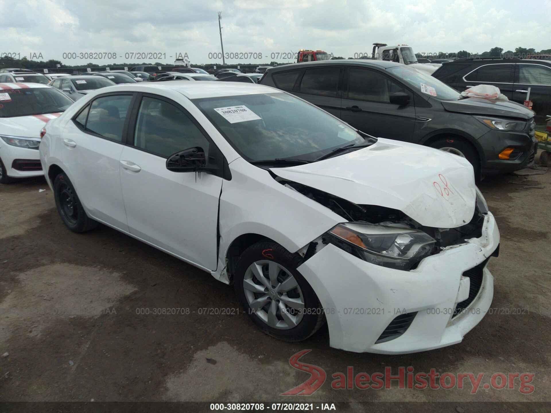 5YFBURHE9GP554882 2016 TOYOTA COROLLA