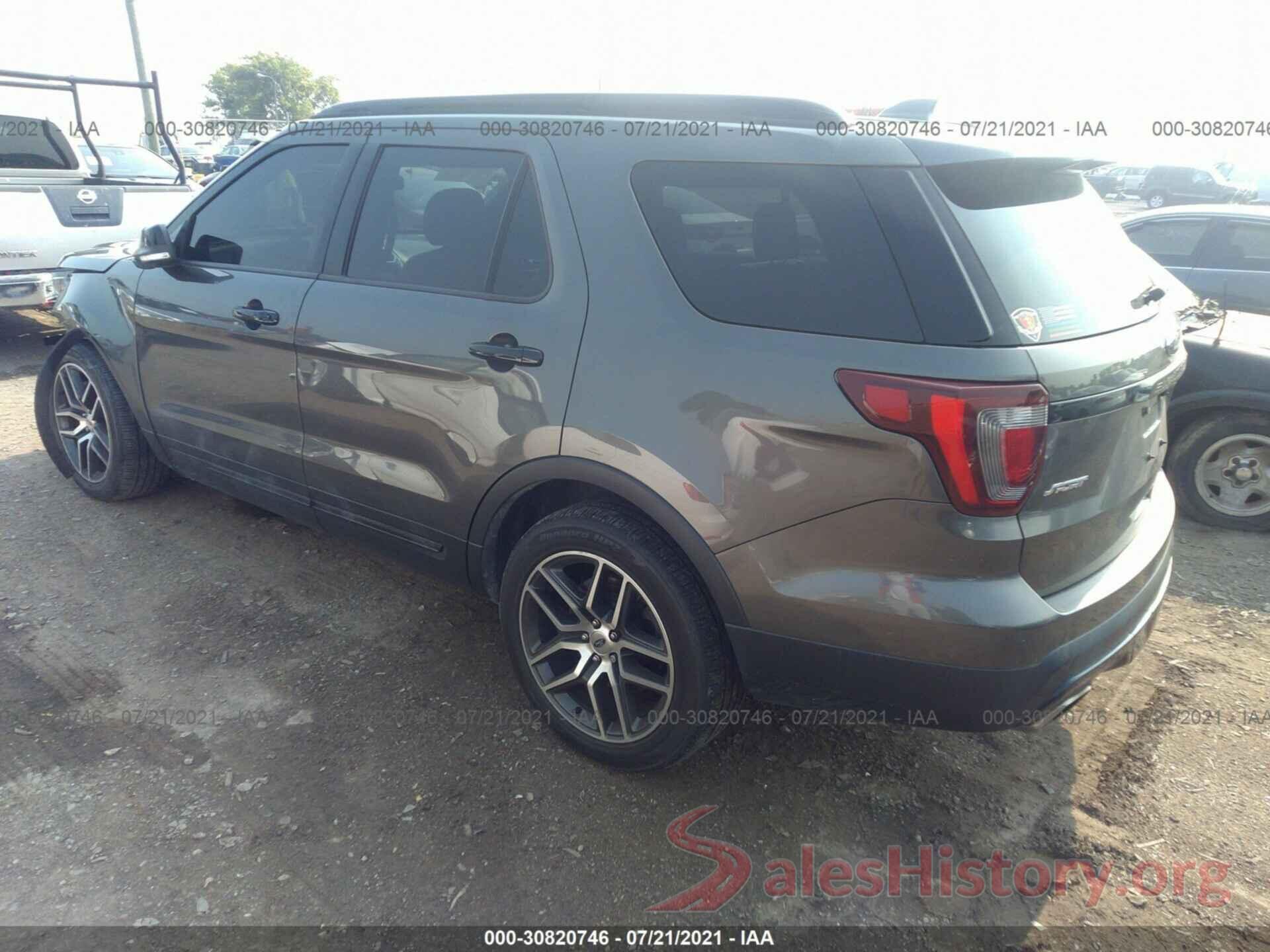 1FM5K8GT0HGC74957 2017 FORD EXPLORER