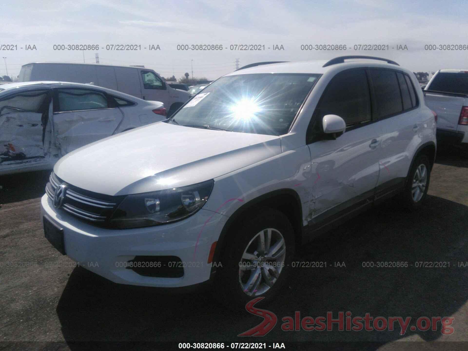 WVGAV7AX7HW500655 2017 VOLKSWAGEN TIGUAN