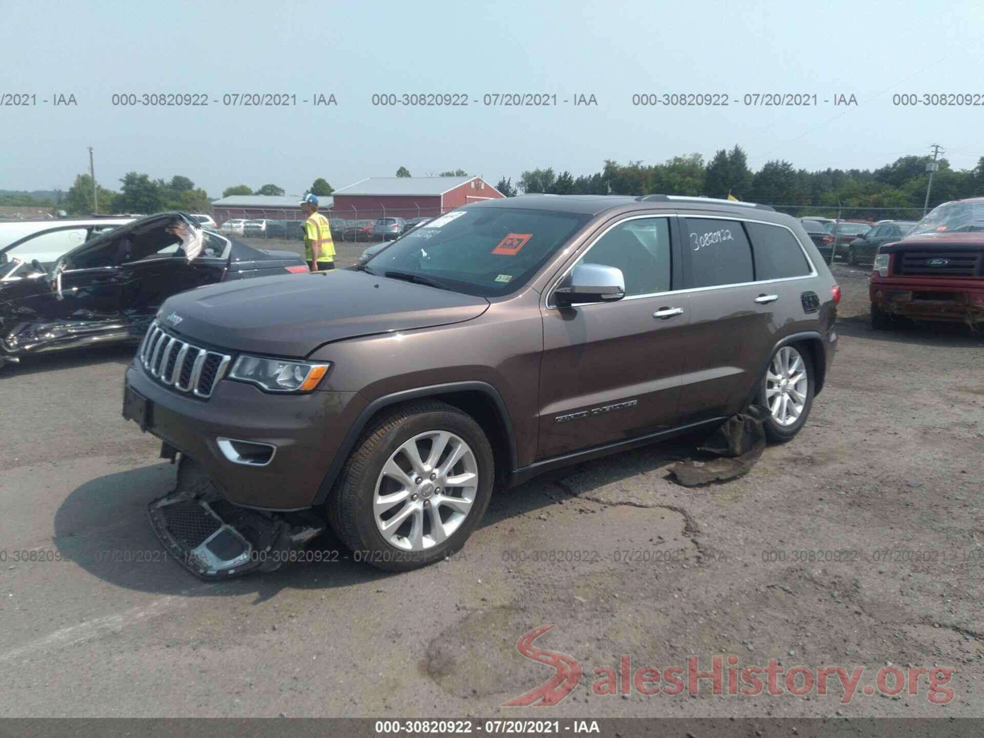 1C4RJFBG4HC761528 2017 JEEP GRAND CHEROKEE