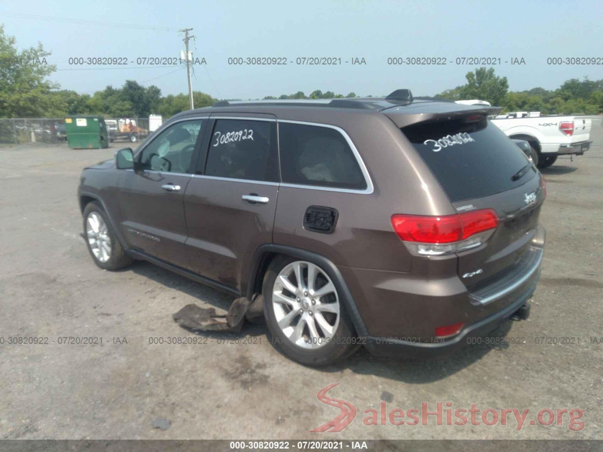 1C4RJFBG4HC761528 2017 JEEP GRAND CHEROKEE