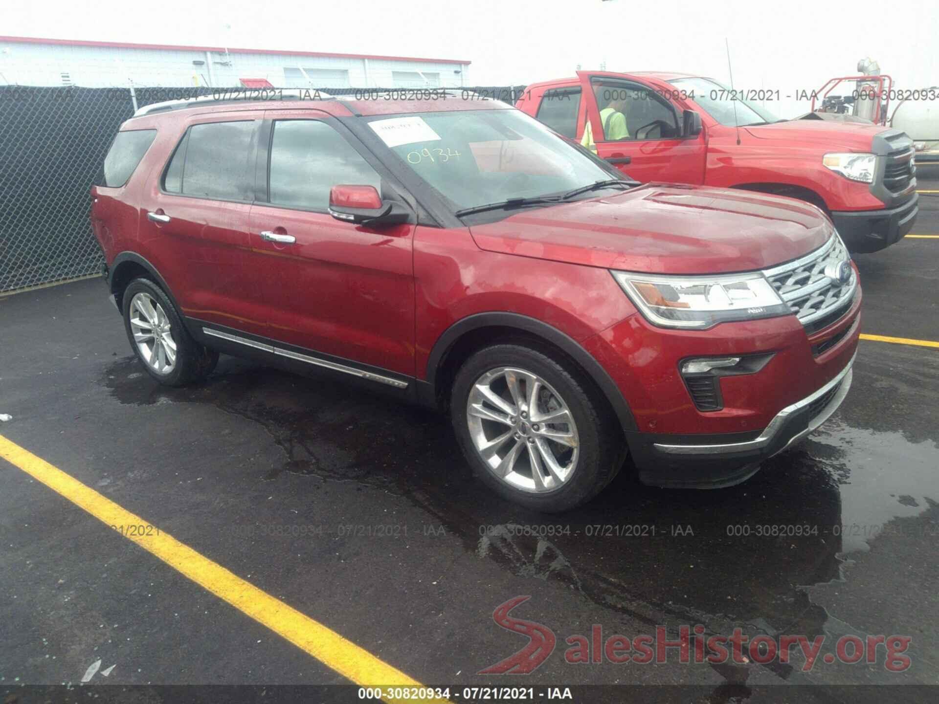 1FM5K7F85JGA76811 2018 FORD EXPLORER