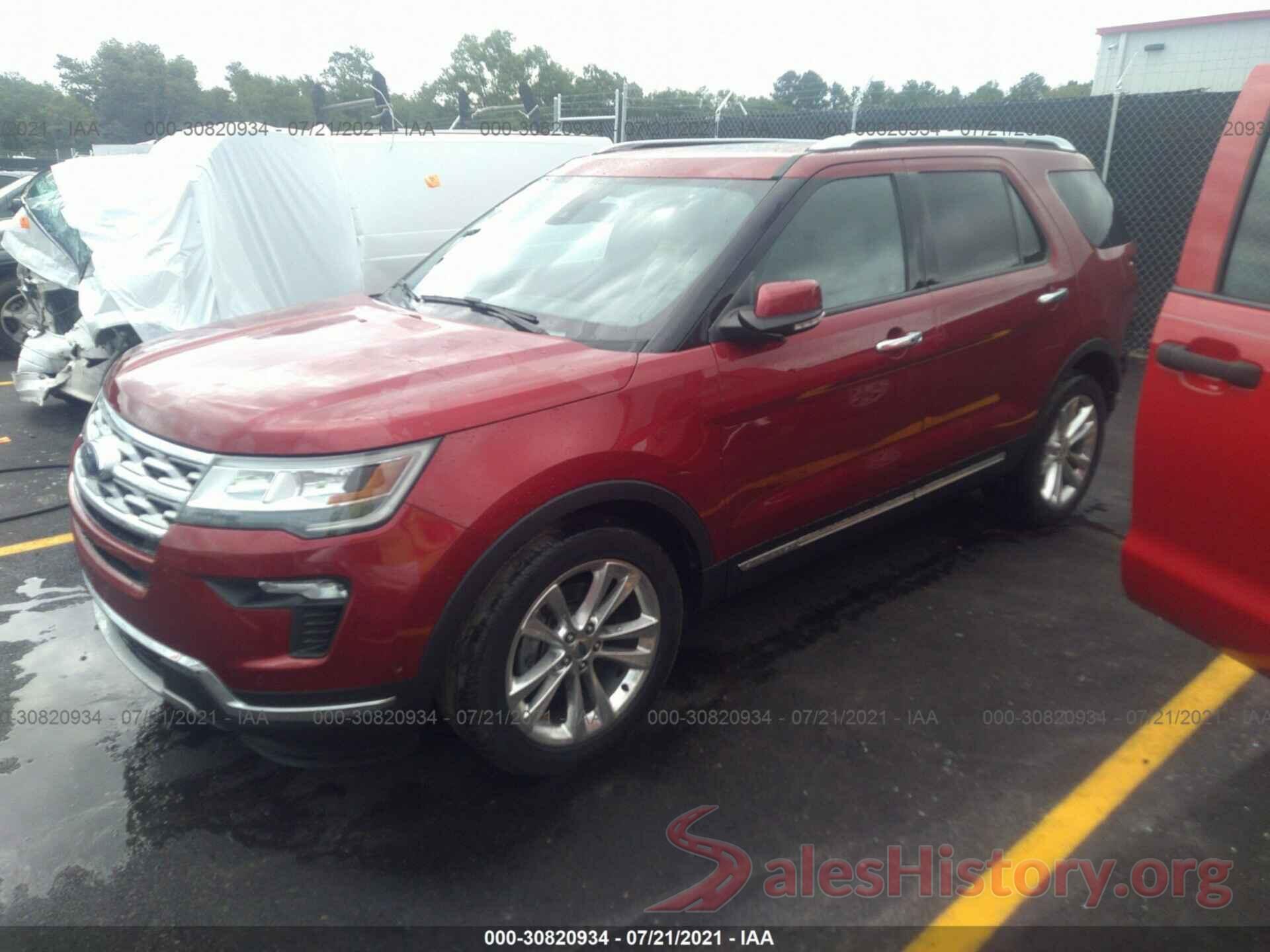 1FM5K7F85JGA76811 2018 FORD EXPLORER