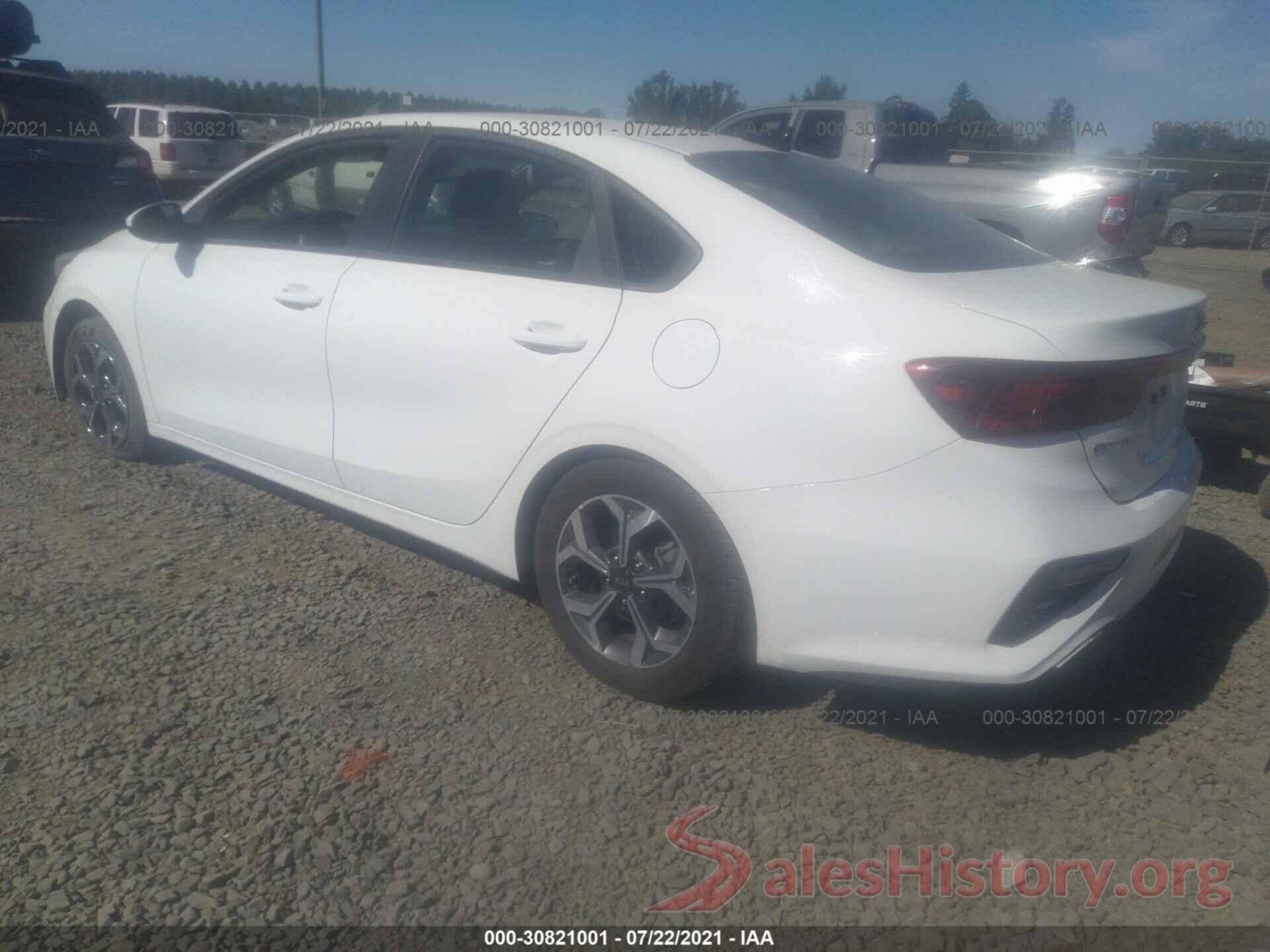 3KPF24AD7LE175032 2020 KIA FORTE