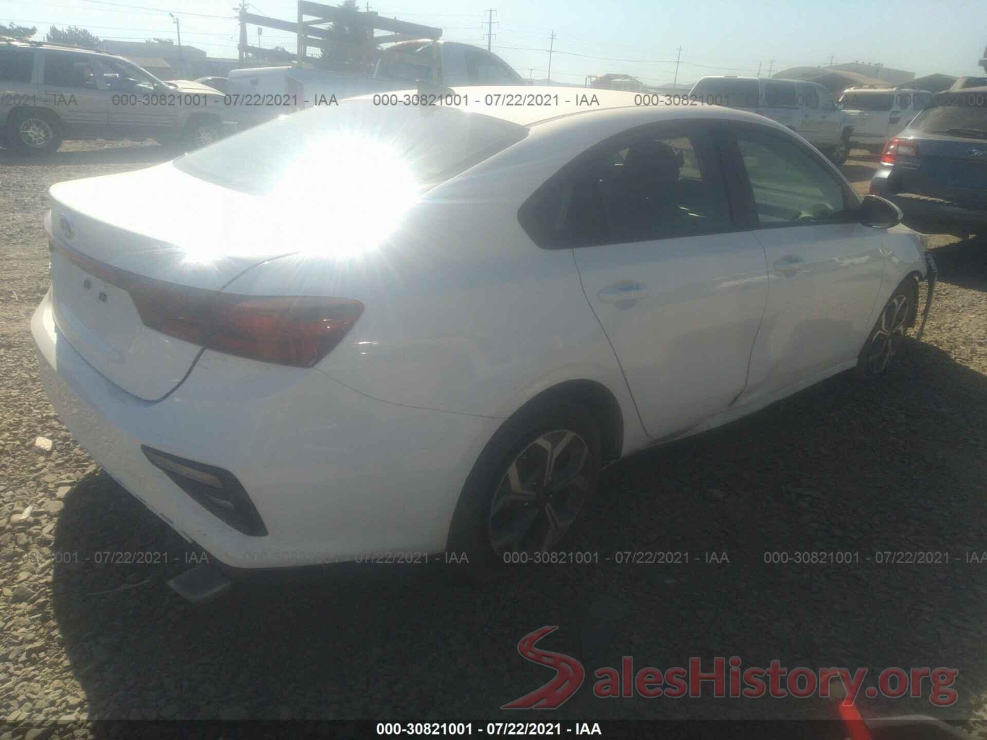 3KPF24AD7LE175032 2020 KIA FORTE