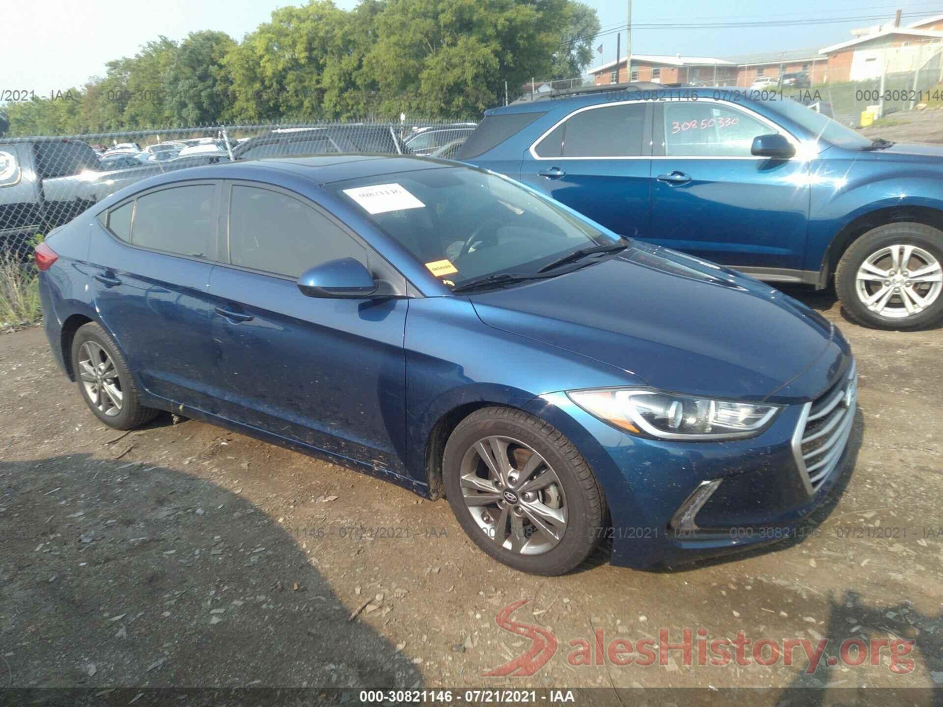 5NPD84LF0JH227193 2018 HYUNDAI ELANTRA