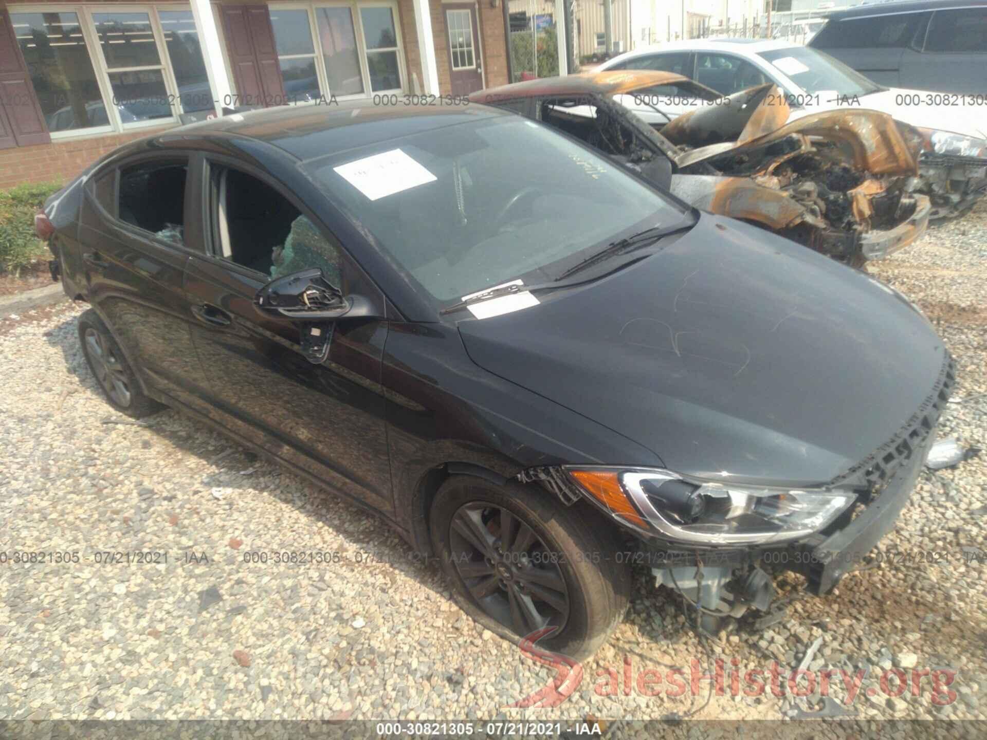 KMHD84LF6JU468807 2018 HYUNDAI ELANTRA