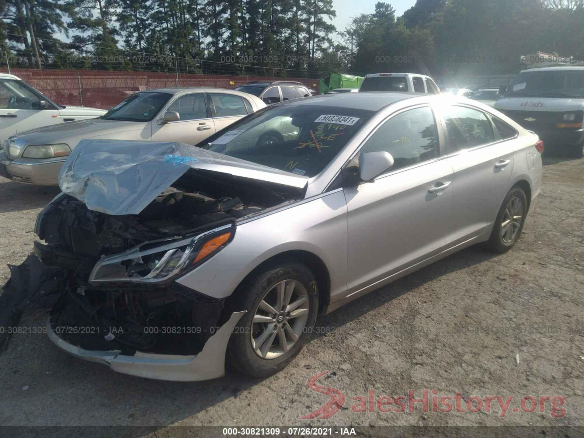 5NPE24AF3GH386940 2016 HYUNDAI SONATA