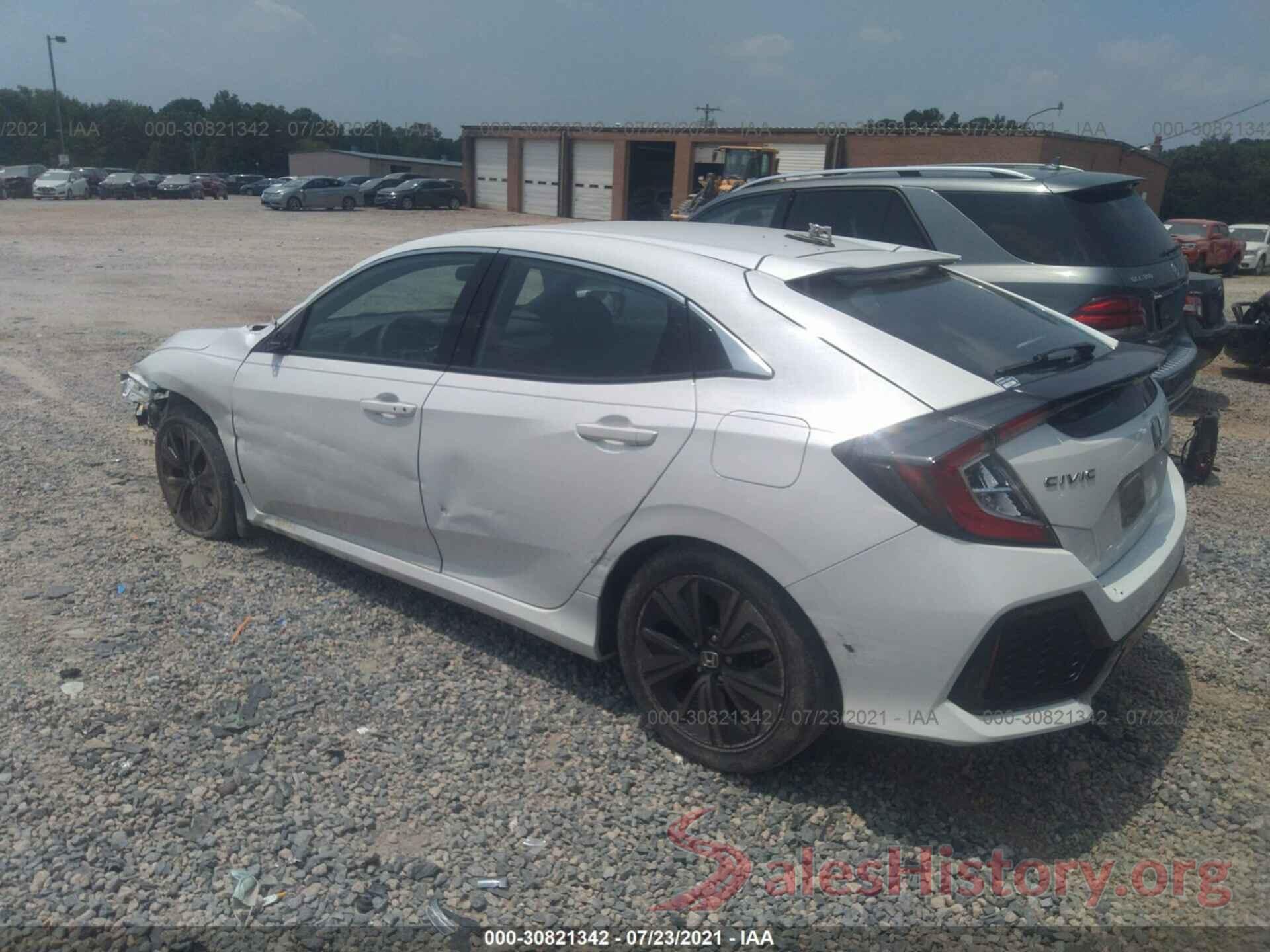 SHHFK7H67HU230250 2017 HONDA CIVIC HATCHBACK