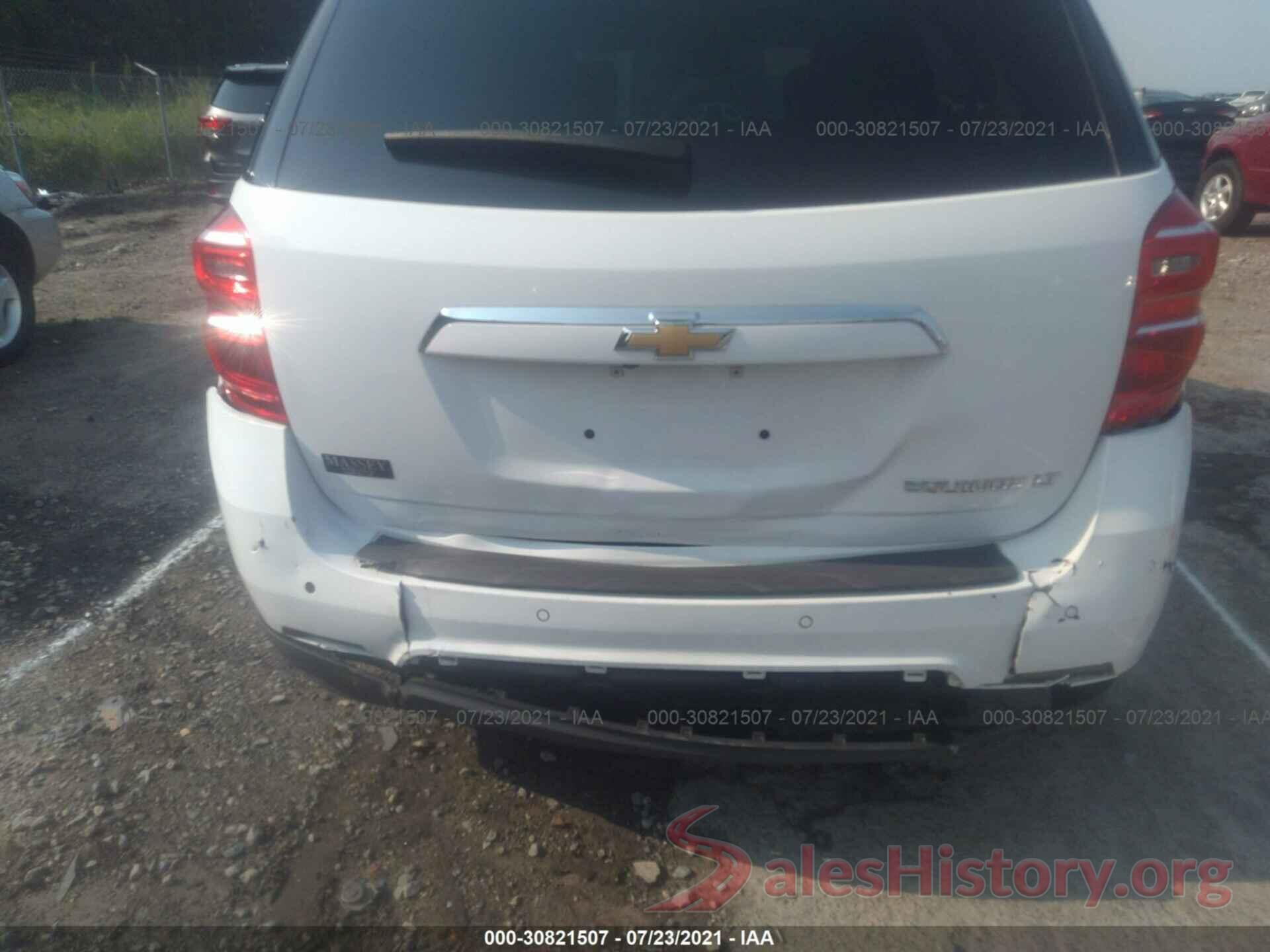 2GNALCEKXG6325397 2016 CHEVROLET EQUINOX