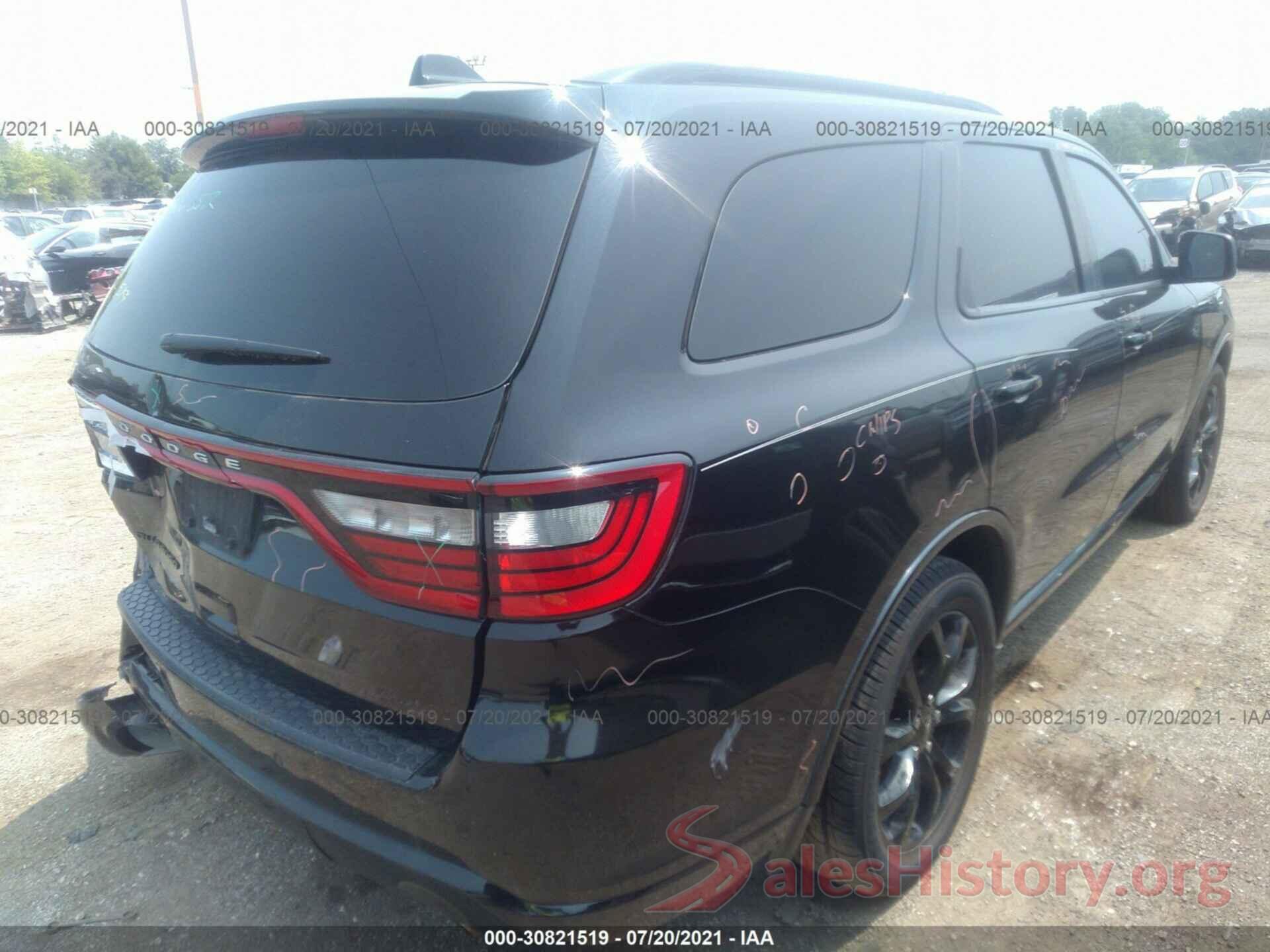 1C4SDJCT2KC807324 2019 DODGE DURANGO