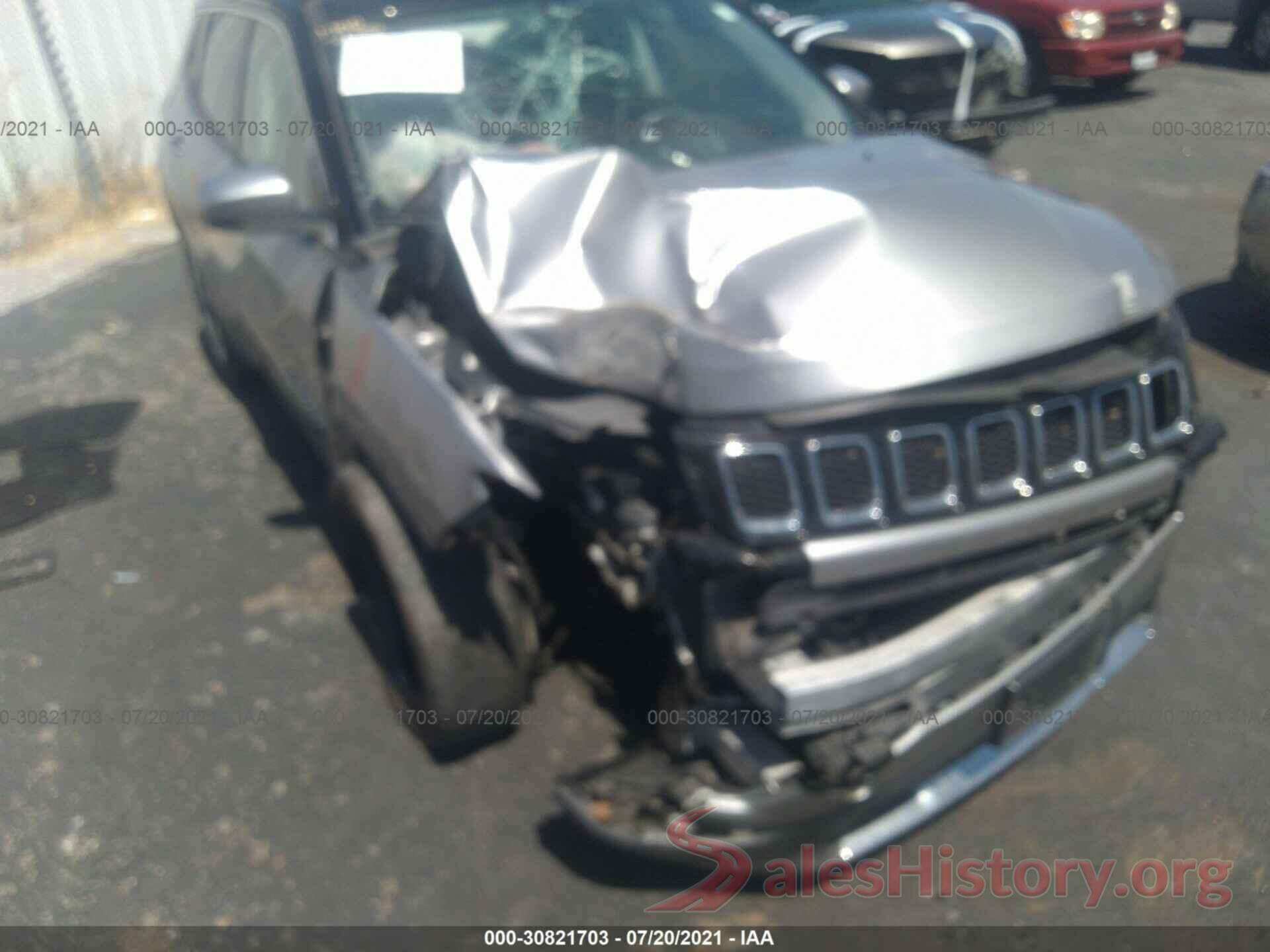 3C4NJCCB7LT114733 2020 JEEP COMPASS