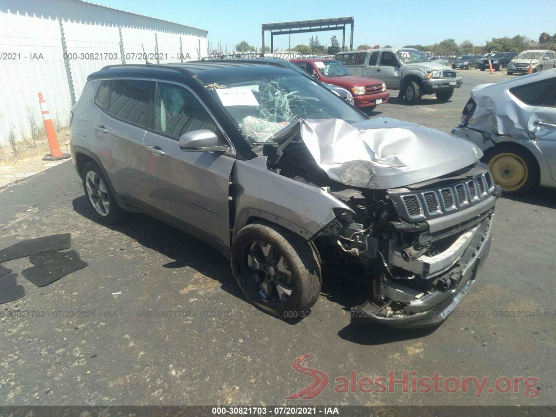 3C4NJCCB7LT114733 2020 JEEP COMPASS