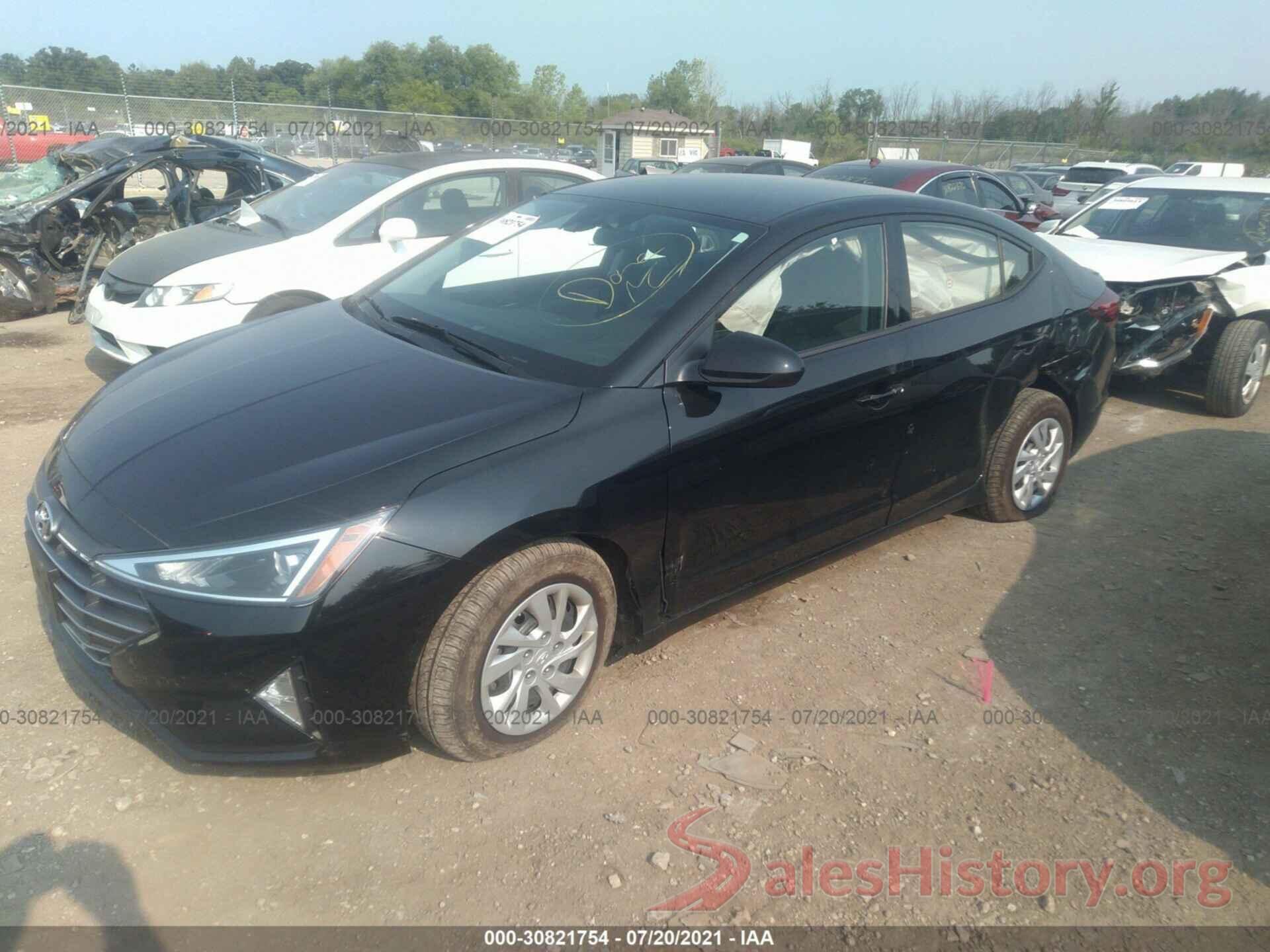 5NPD74LF9LH537851 2020 HYUNDAI ELANTRA