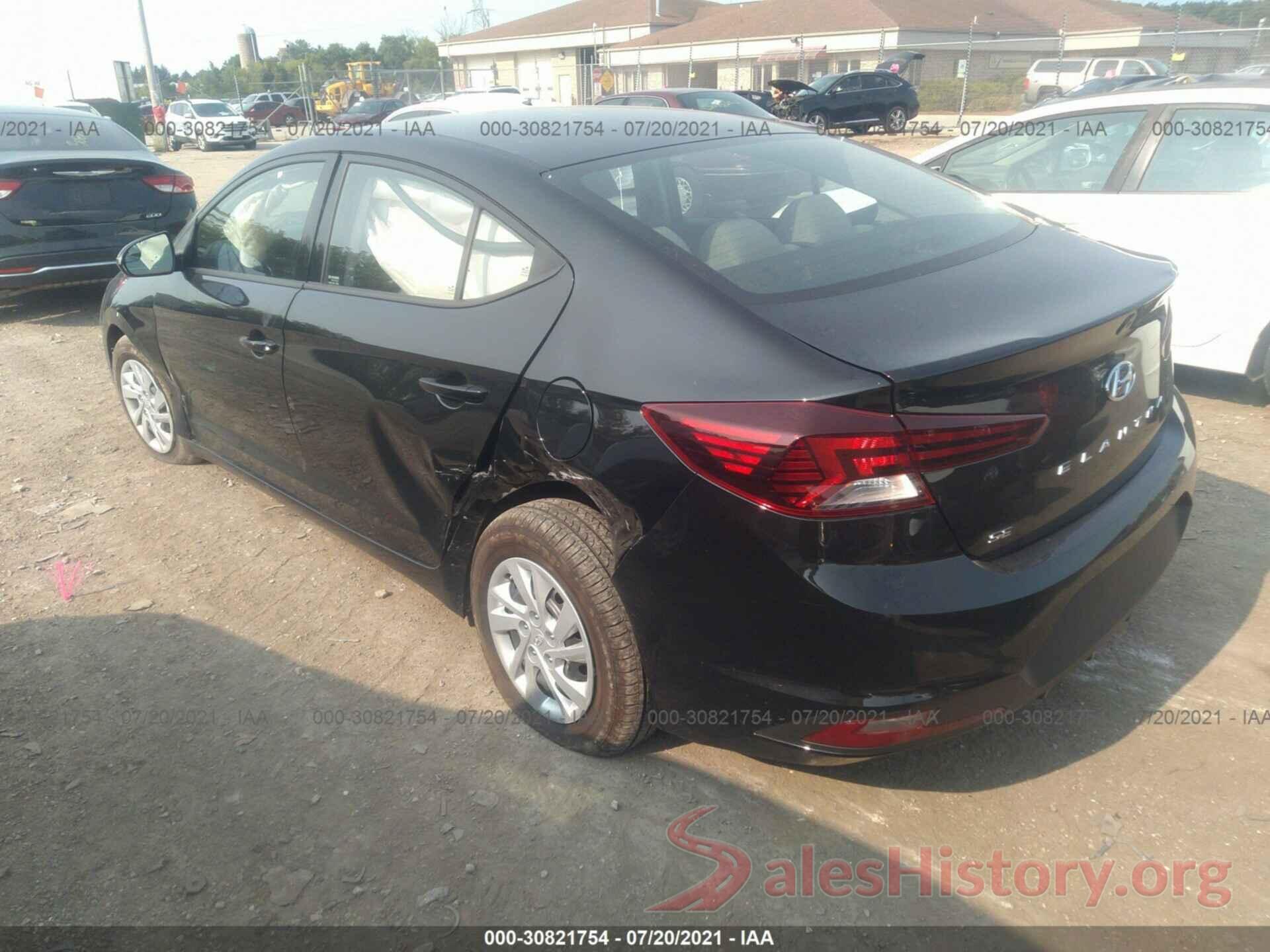 5NPD74LF9LH537851 2020 HYUNDAI ELANTRA