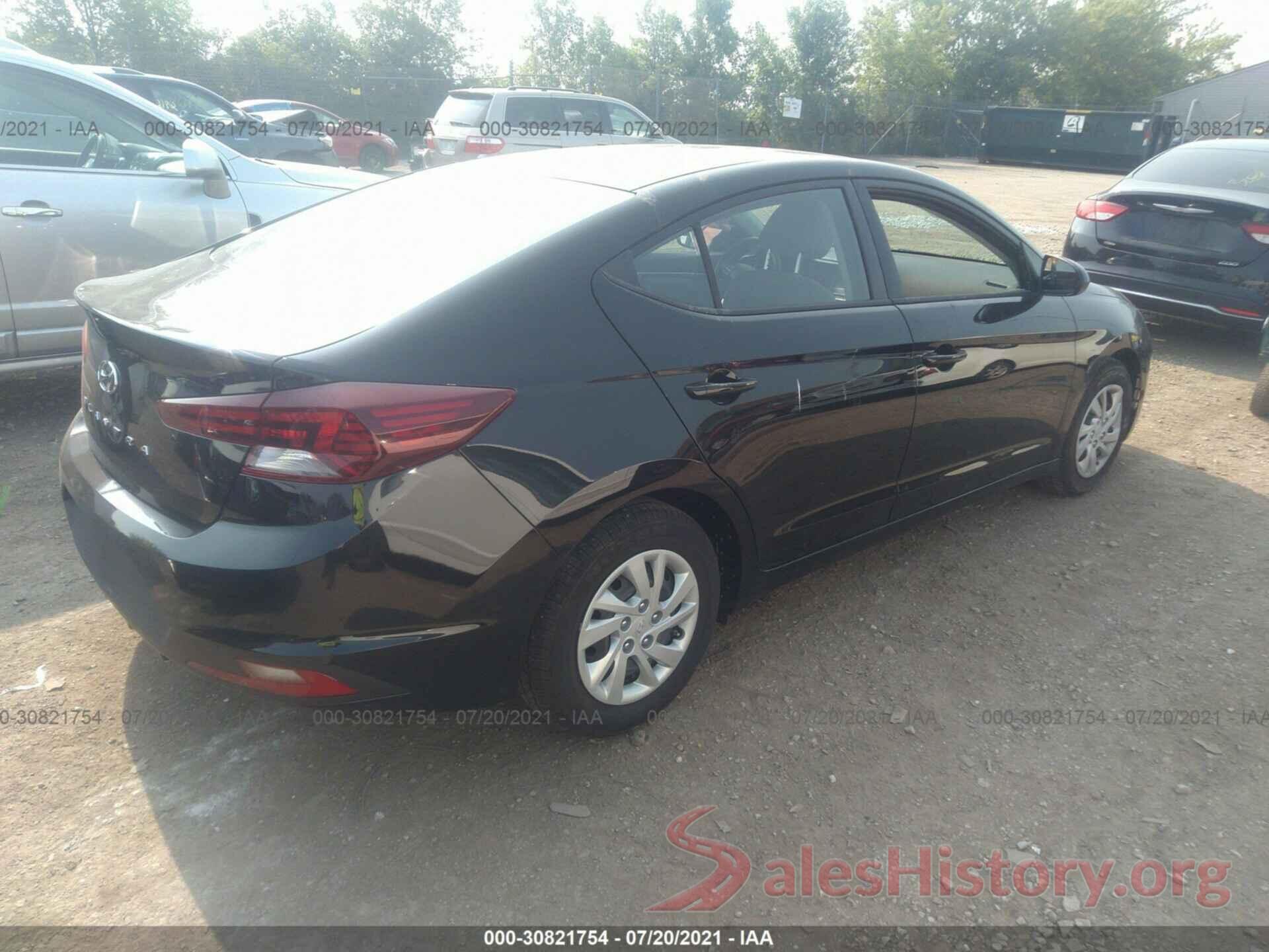 5NPD74LF9LH537851 2020 HYUNDAI ELANTRA