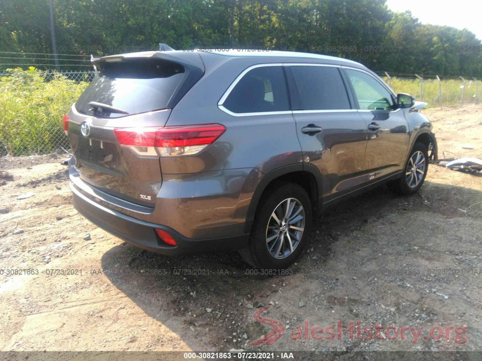 5TDKZRFH8JS548875 2018 TOYOTA HIGHLANDER