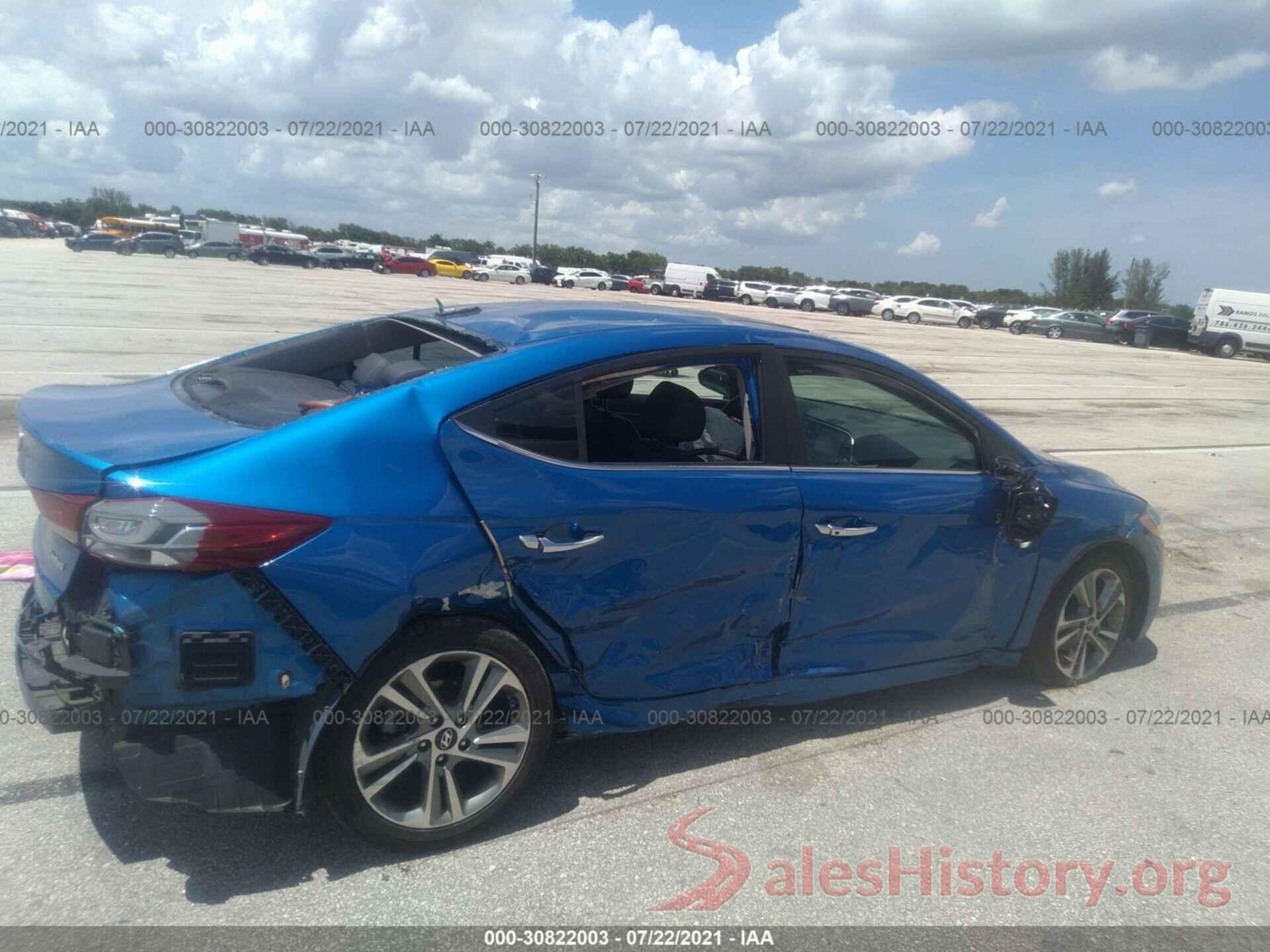 KMHD84LF9HU263752 2017 HYUNDAI ELANTRA