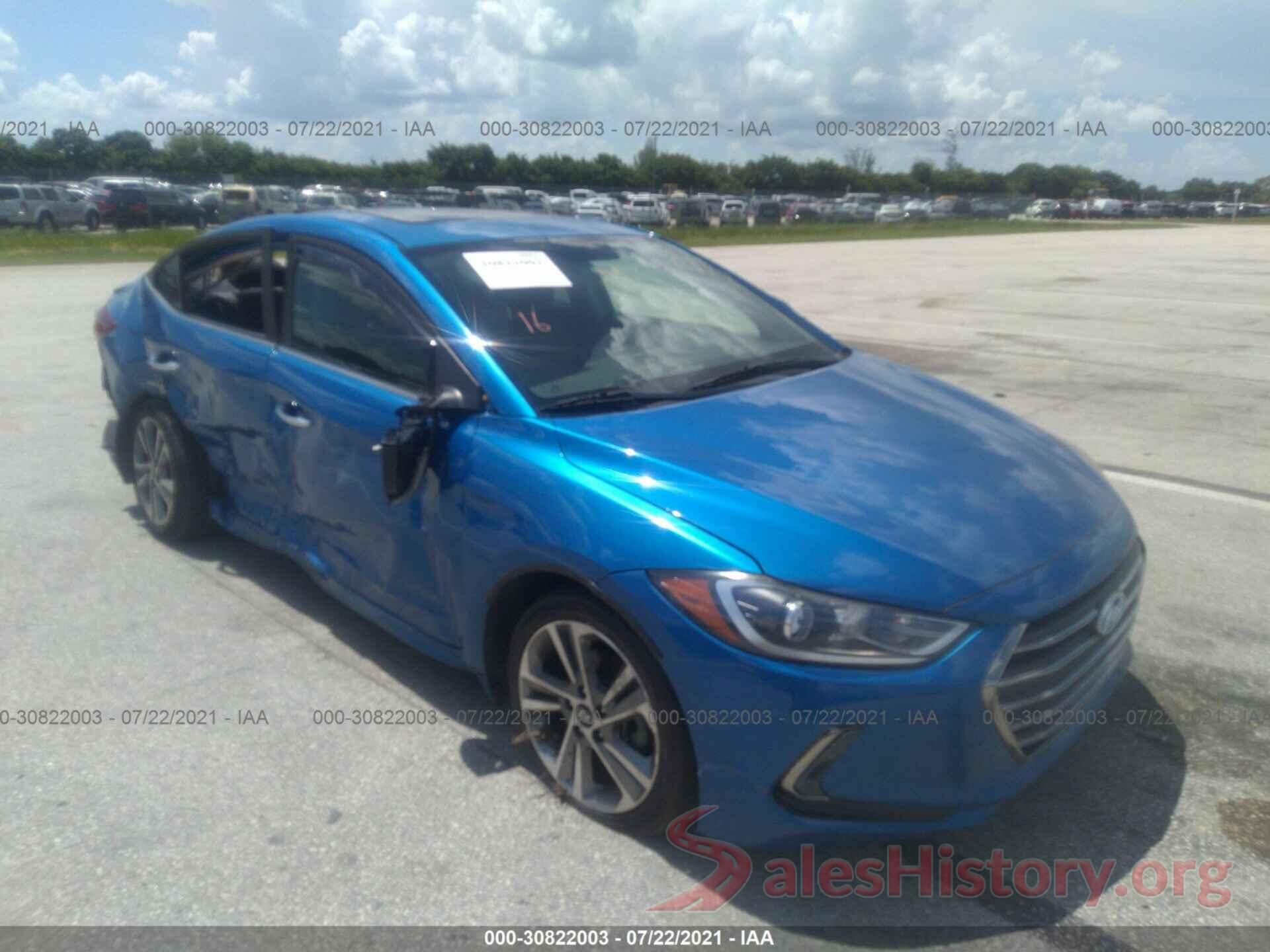 KMHD84LF9HU263752 2017 HYUNDAI ELANTRA