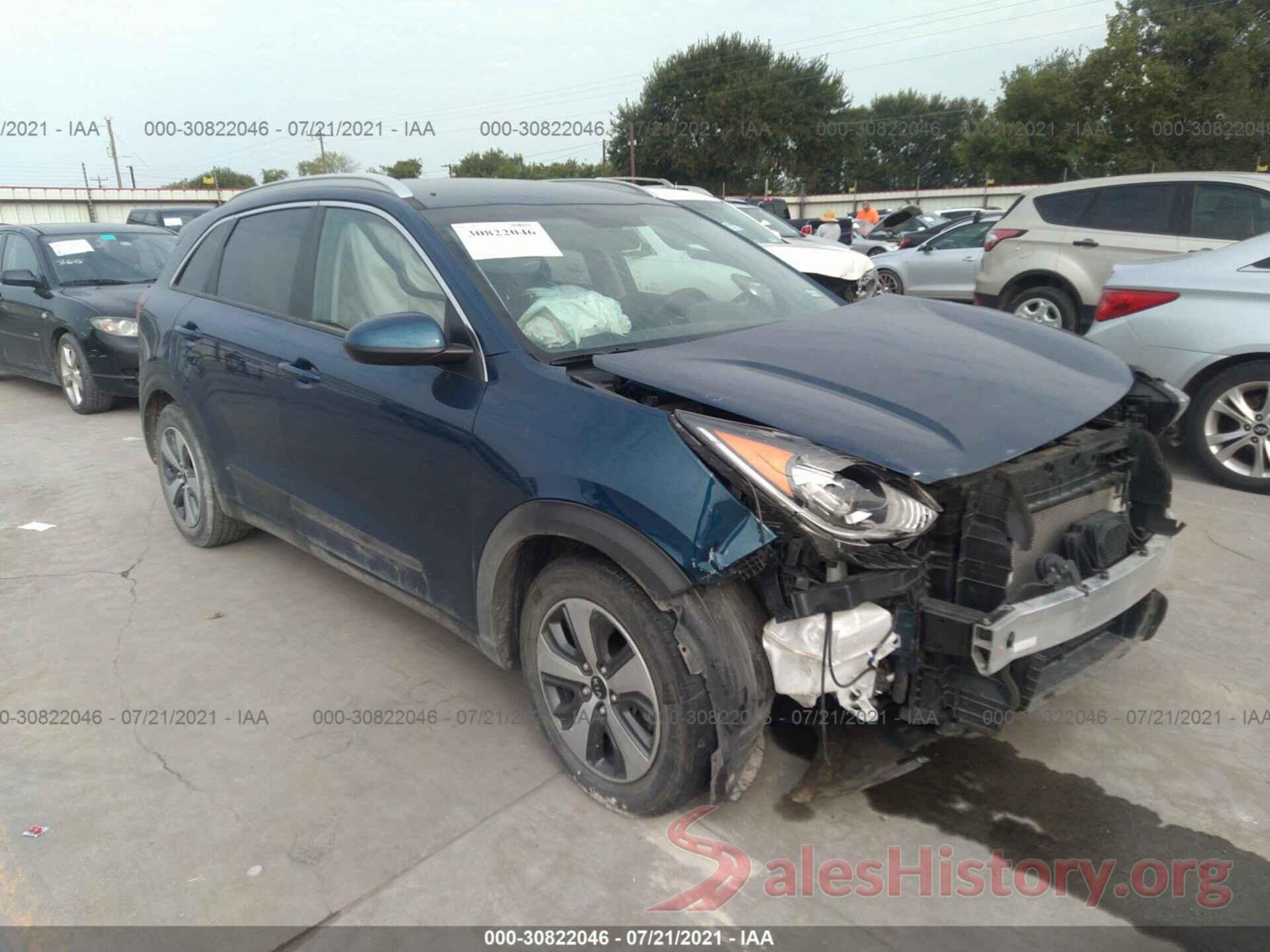 KNDCB3LC7K5291987 2019 KIA NIRO