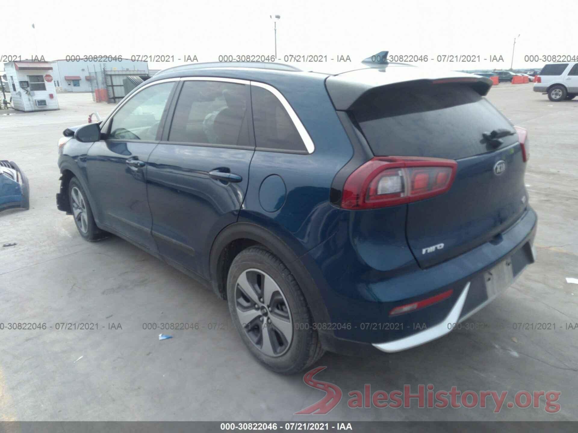 KNDCB3LC7K5291987 2019 KIA NIRO