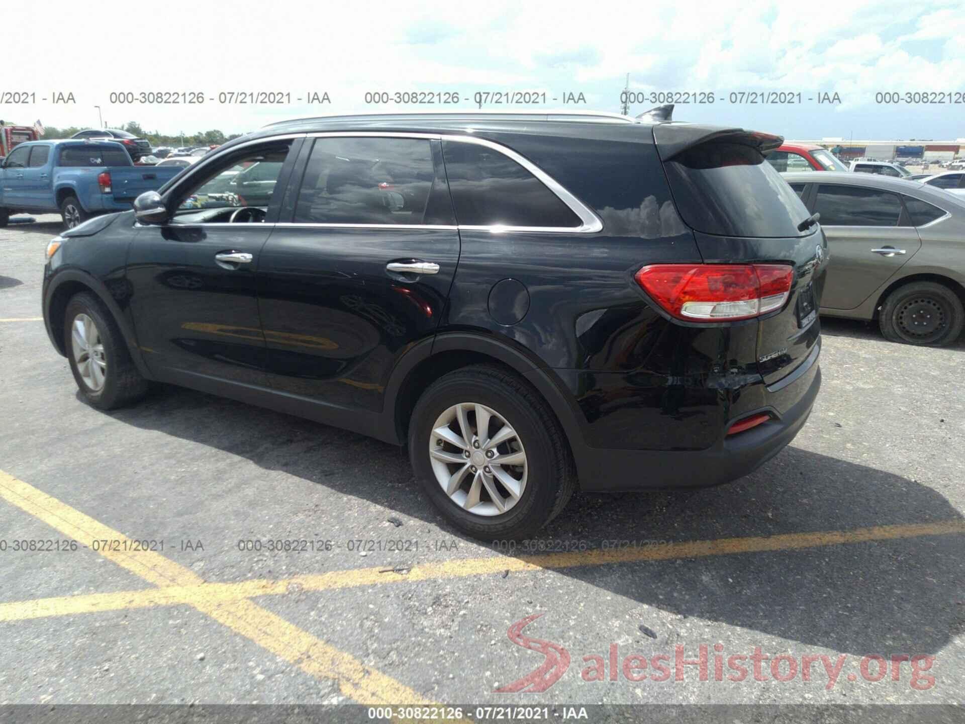 5XYPG4A34GG083883 2016 KIA SORENTO