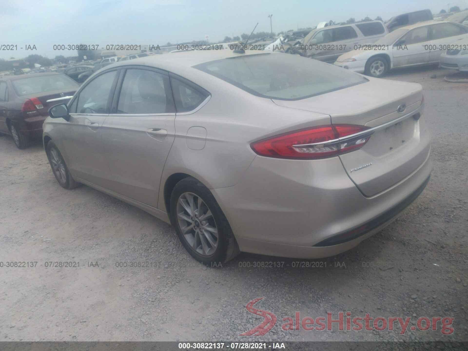 3FA6P0H71HR357969 2017 FORD FUSION