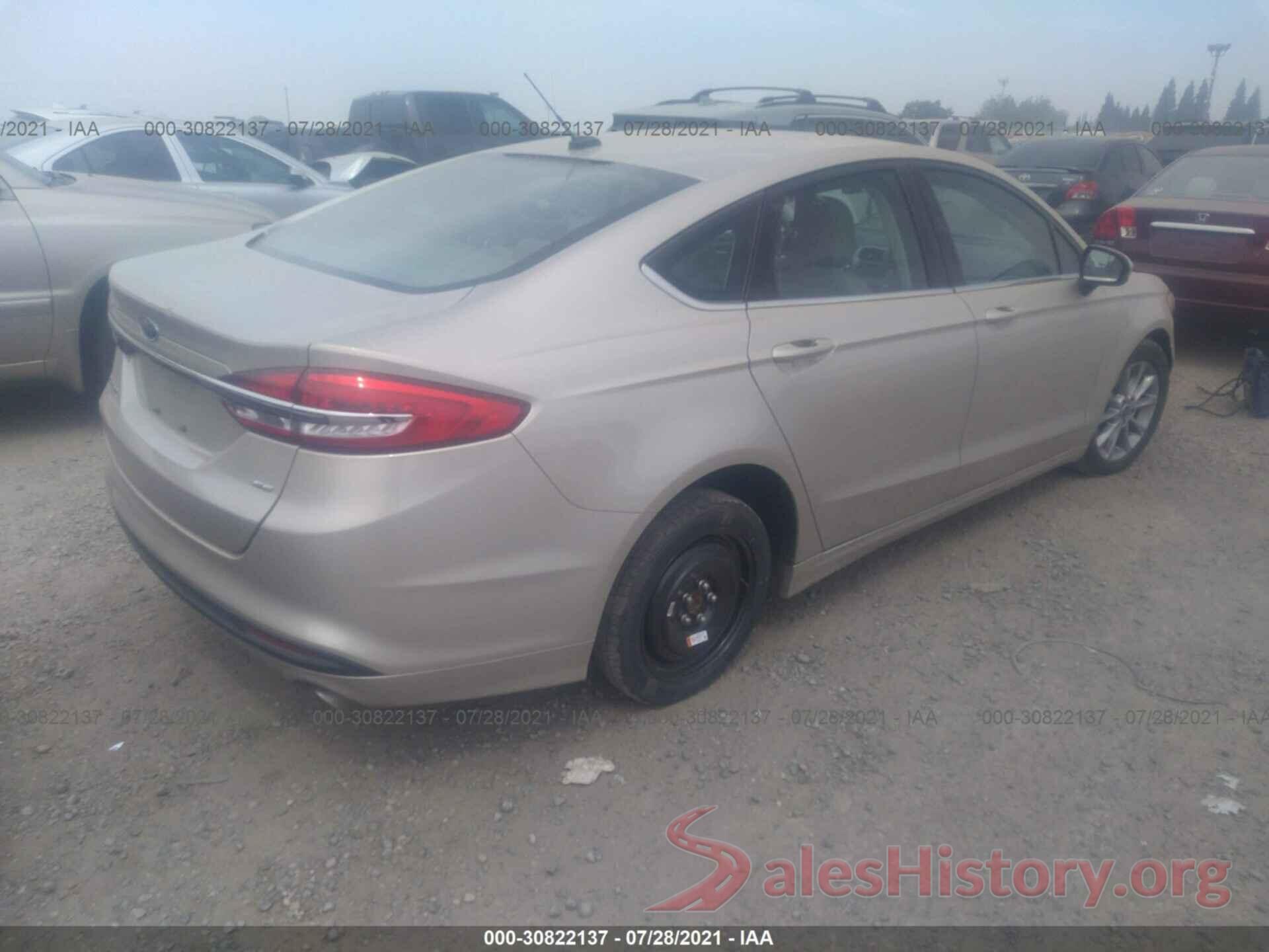 3FA6P0H71HR357969 2017 FORD FUSION