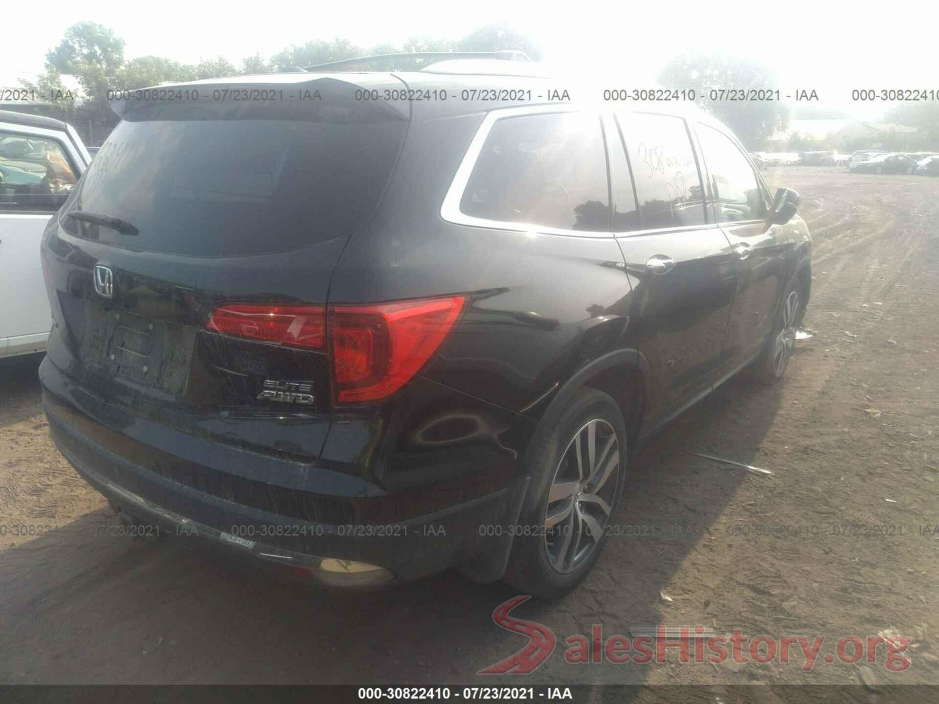 5FNYF6H0XHB008127 2017 HONDA PILOT