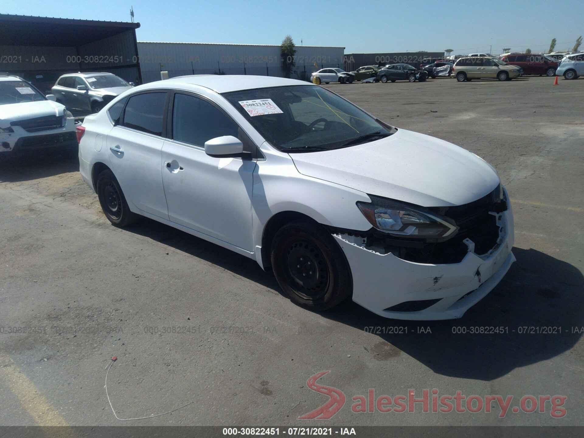 3N1AB7AP5GL670503 2016 NISSAN SENTRA