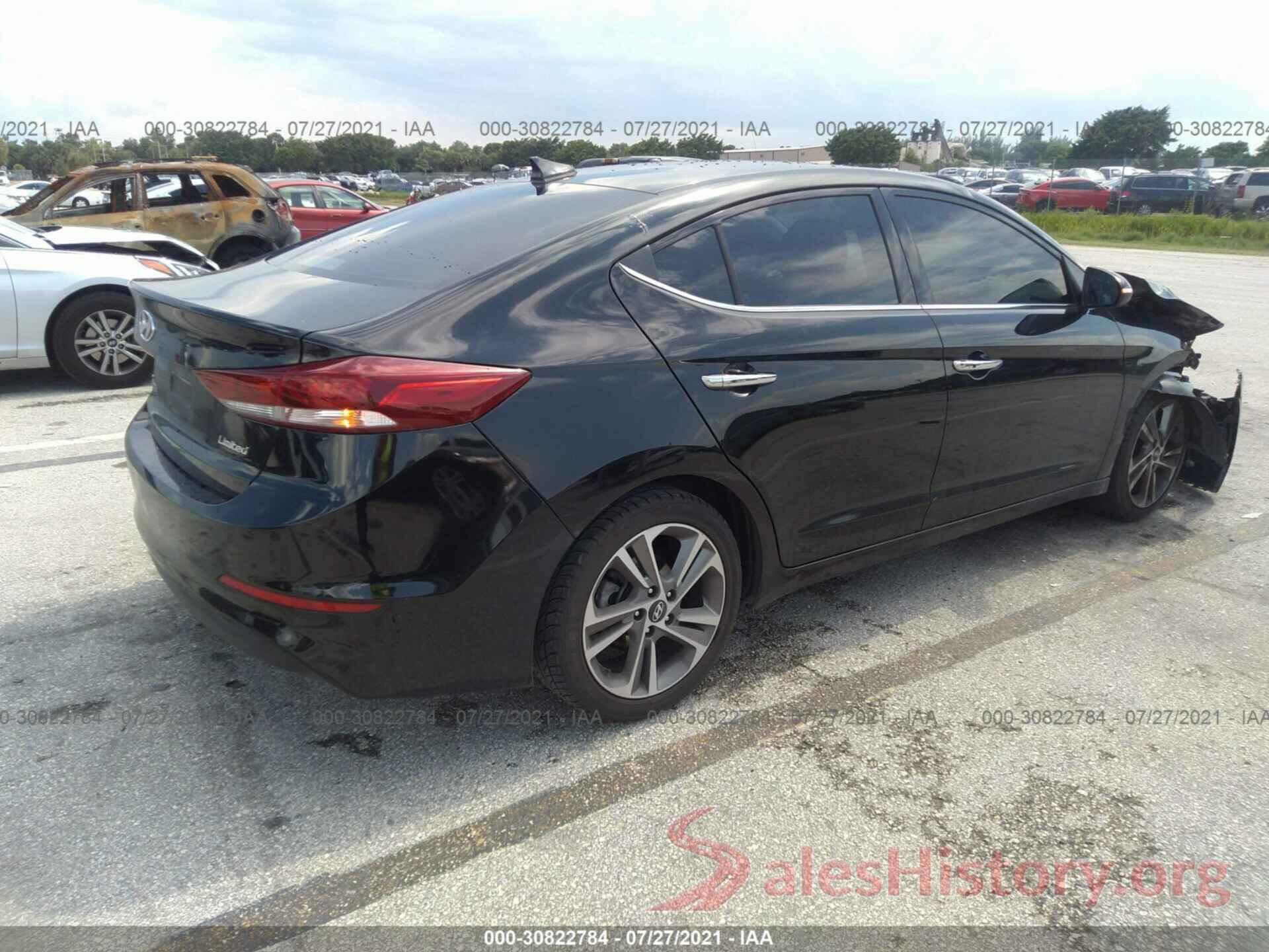 5NPD84LF9HH014592 2017 HYUNDAI ELANTRA