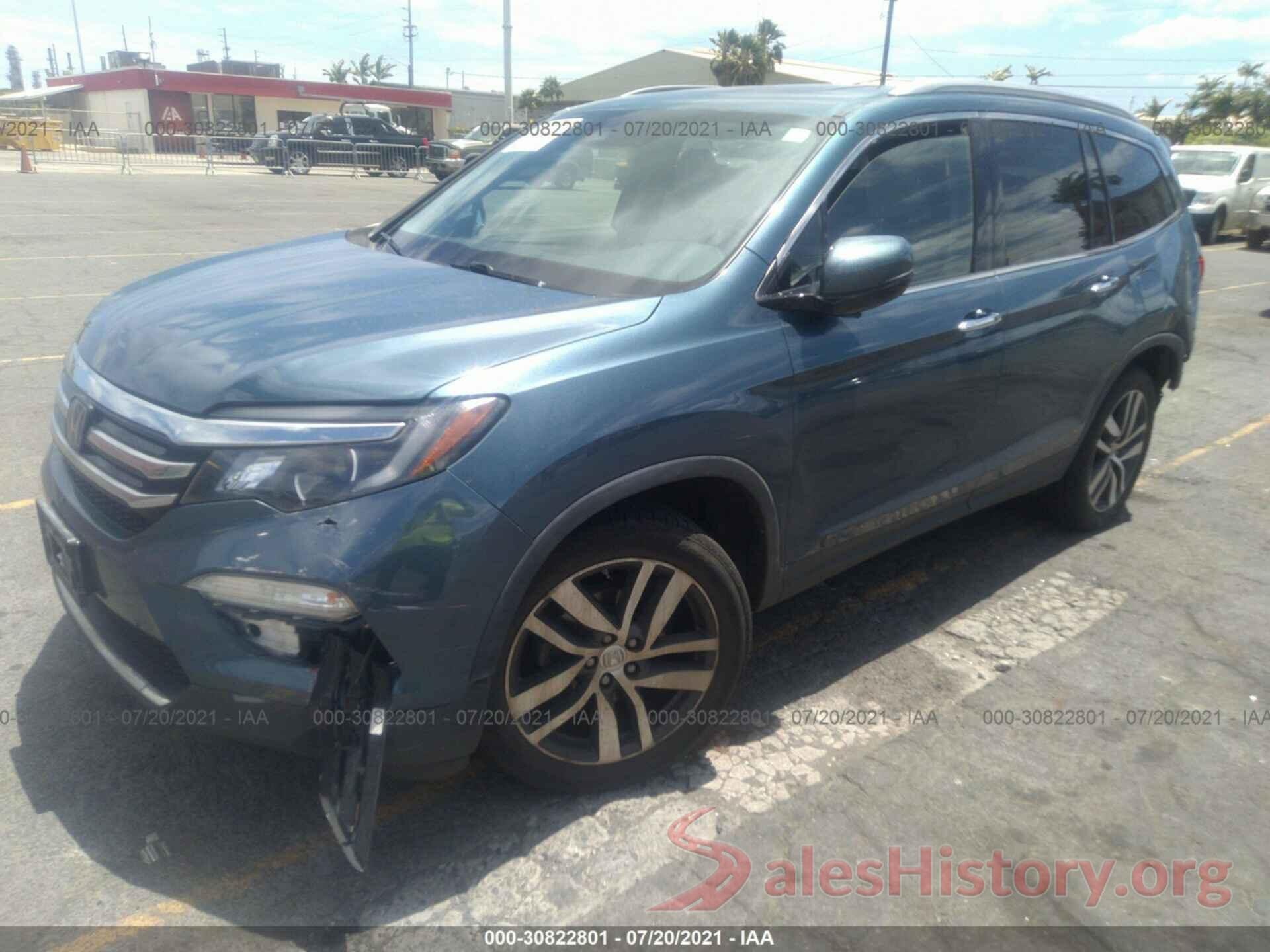 5FNYF5H91JB001713 2018 HONDA PILOT