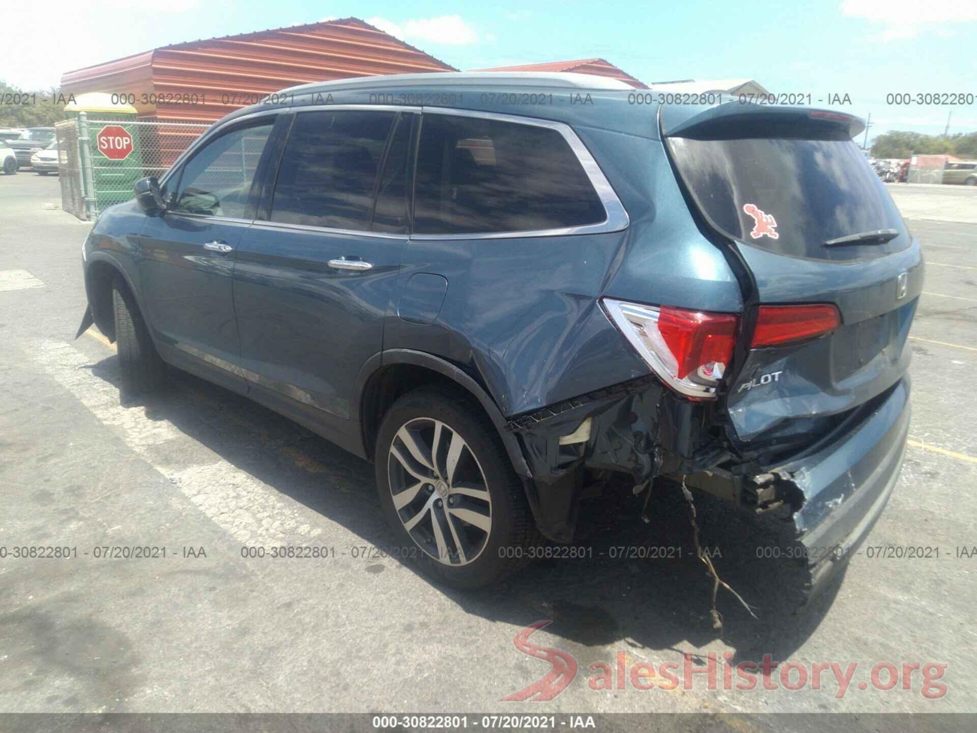 5FNYF5H91JB001713 2018 HONDA PILOT