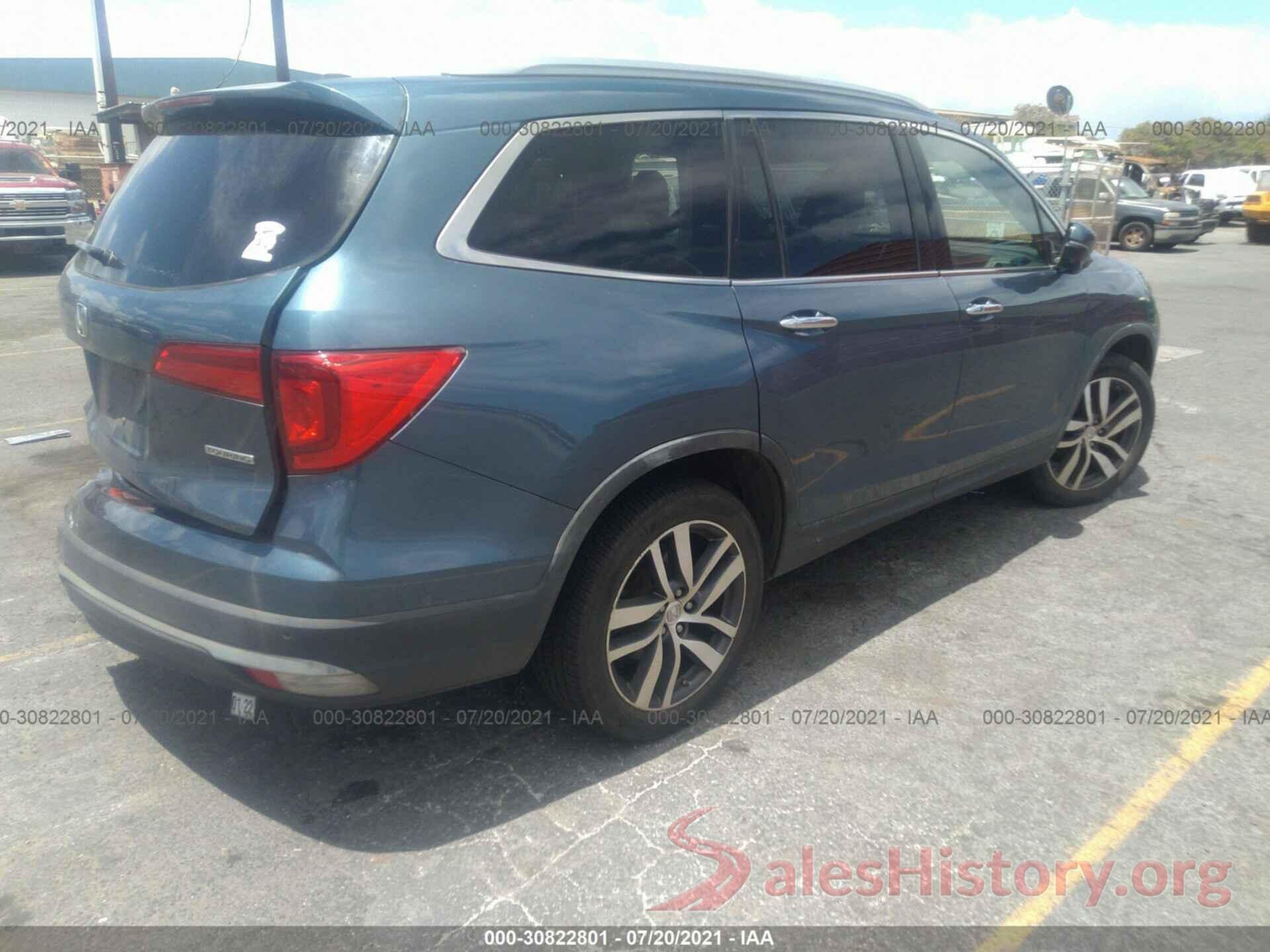 5FNYF5H91JB001713 2018 HONDA PILOT