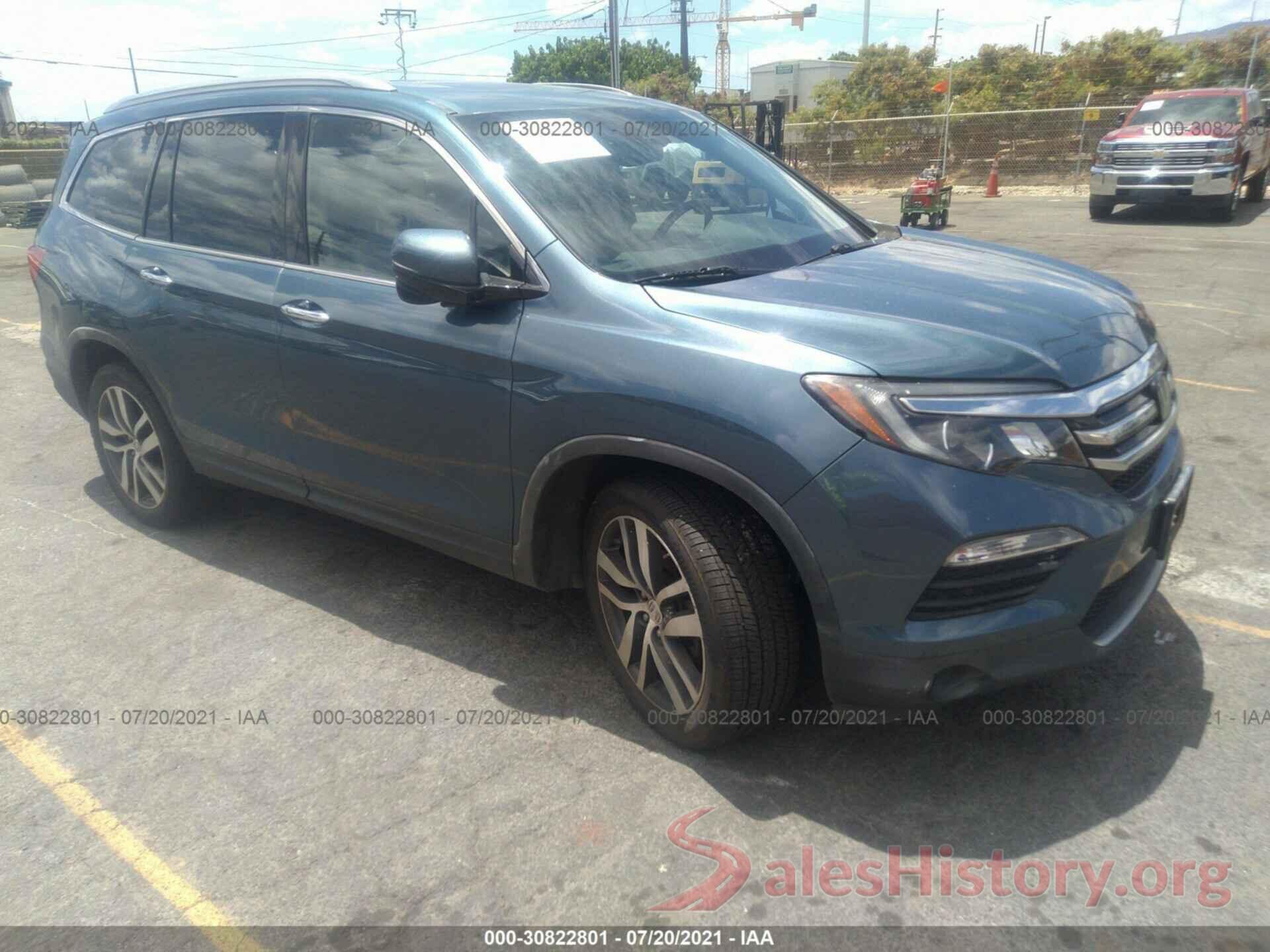 5FNYF5H91JB001713 2018 HONDA PILOT