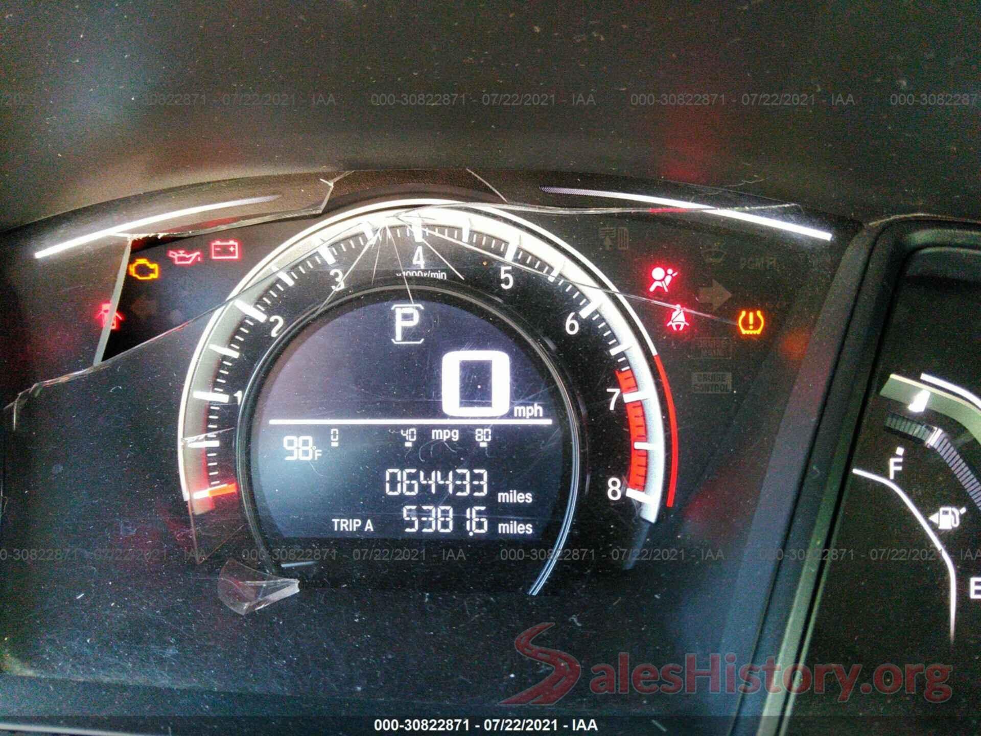 19XFC2F56GE008718 2016 HONDA CIVIC SEDAN