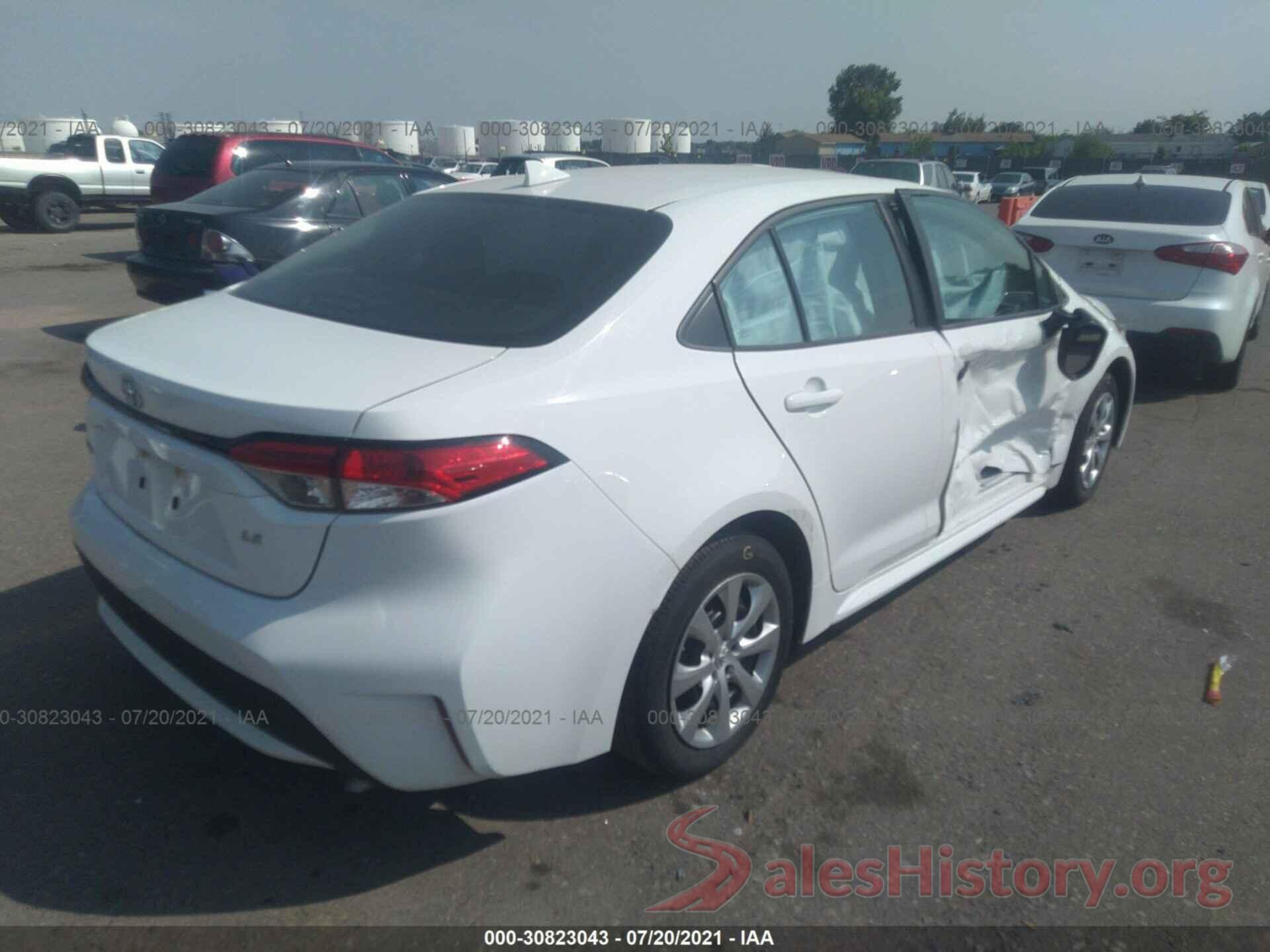 5YFEPRAE5LP105790 2020 TOYOTA COROLLA