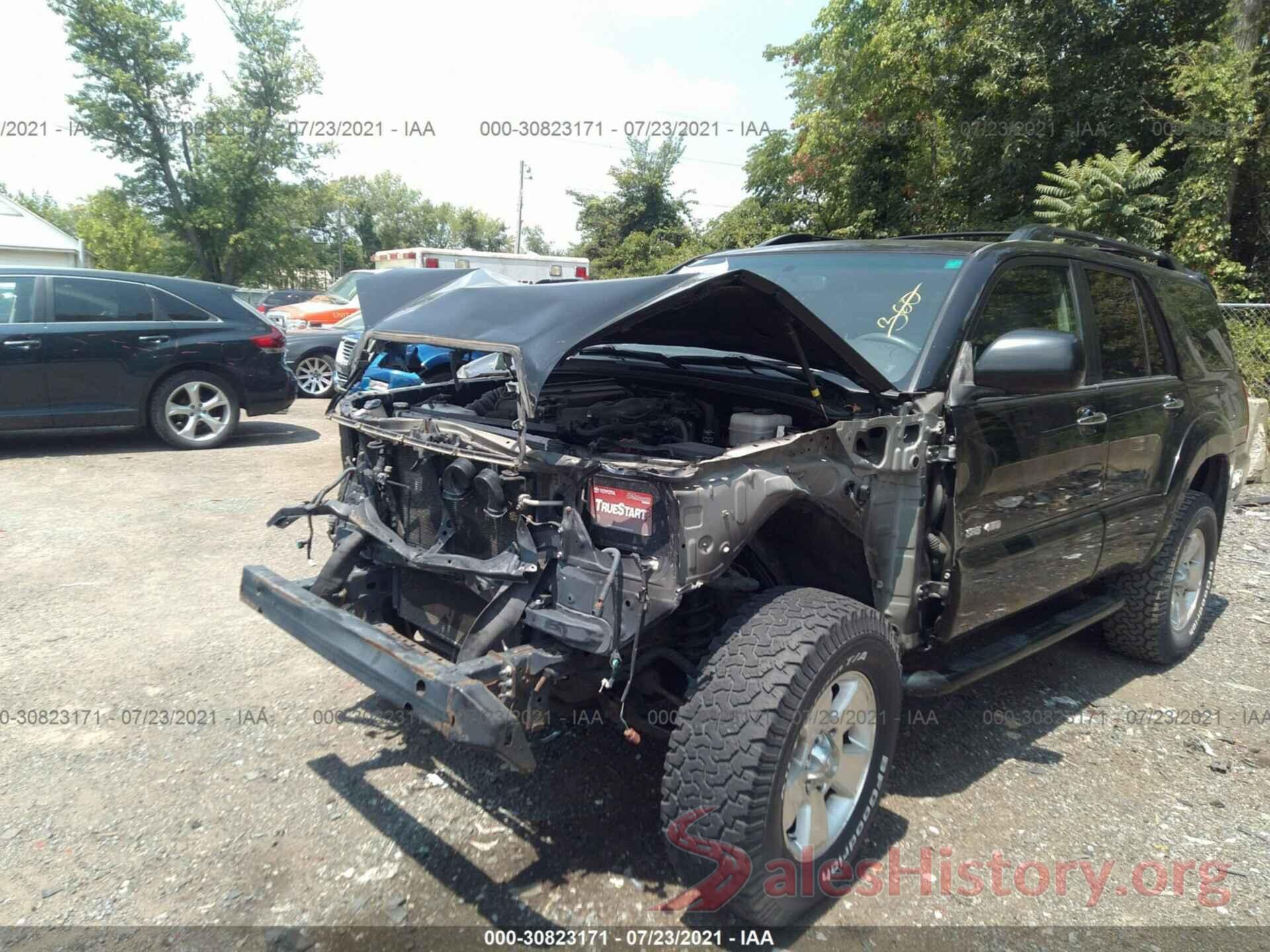 JTEBU14R270124465 2007 TOYOTA 4RUNNER