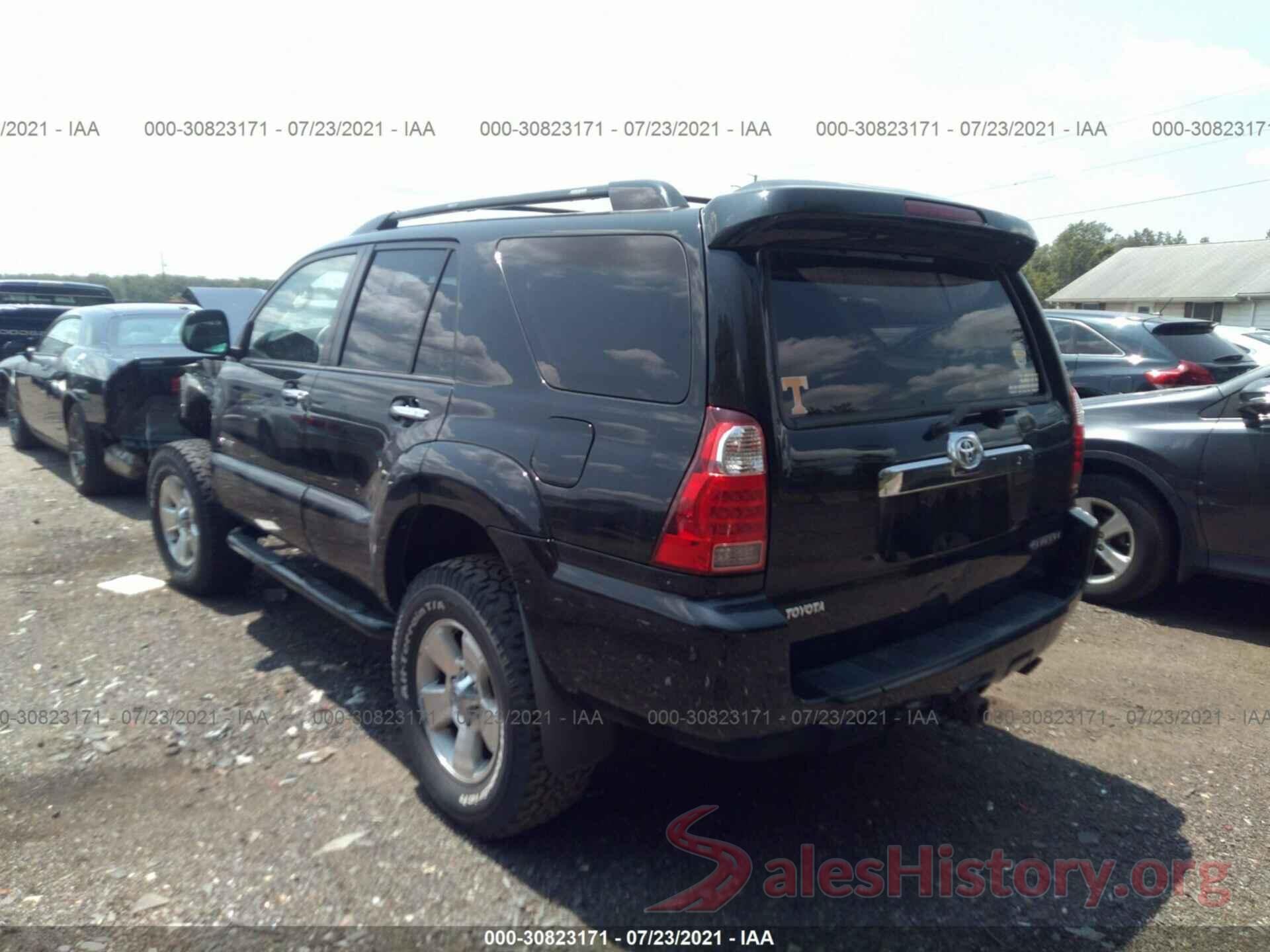 JTEBU14R270124465 2007 TOYOTA 4RUNNER