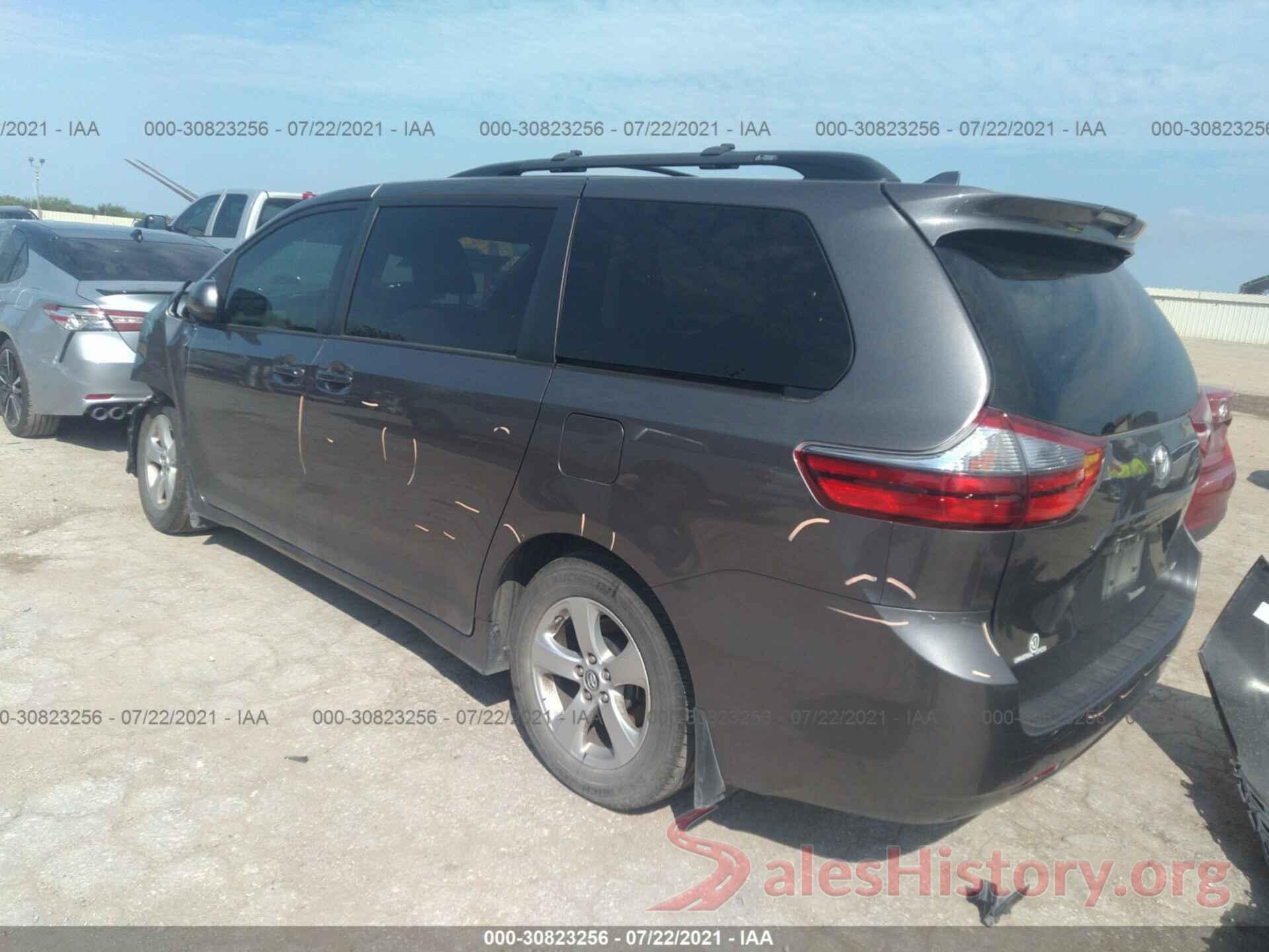 5TDKZ3DC2LS022829 2020 TOYOTA SIENNA