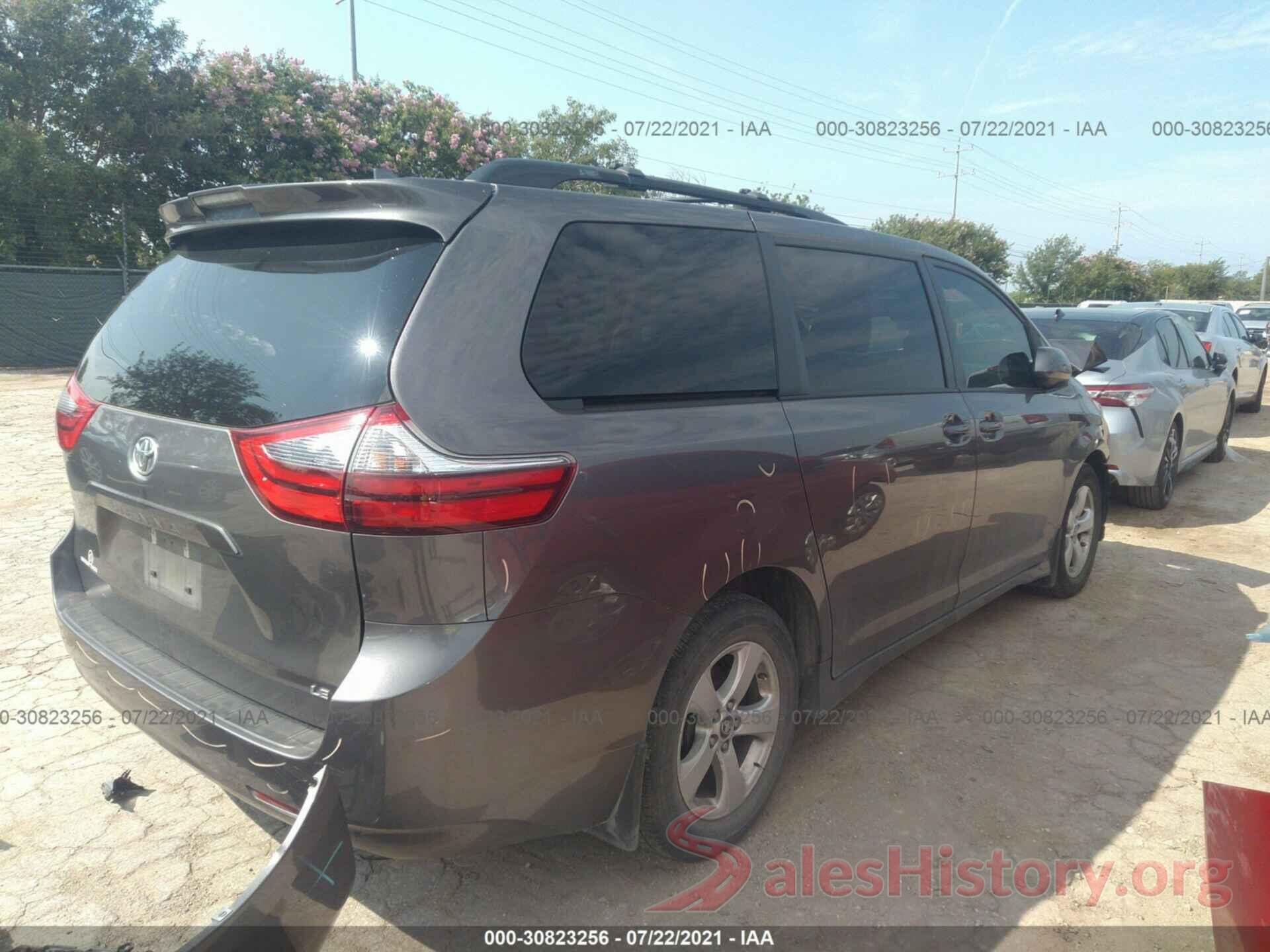 5TDKZ3DC2LS022829 2020 TOYOTA SIENNA