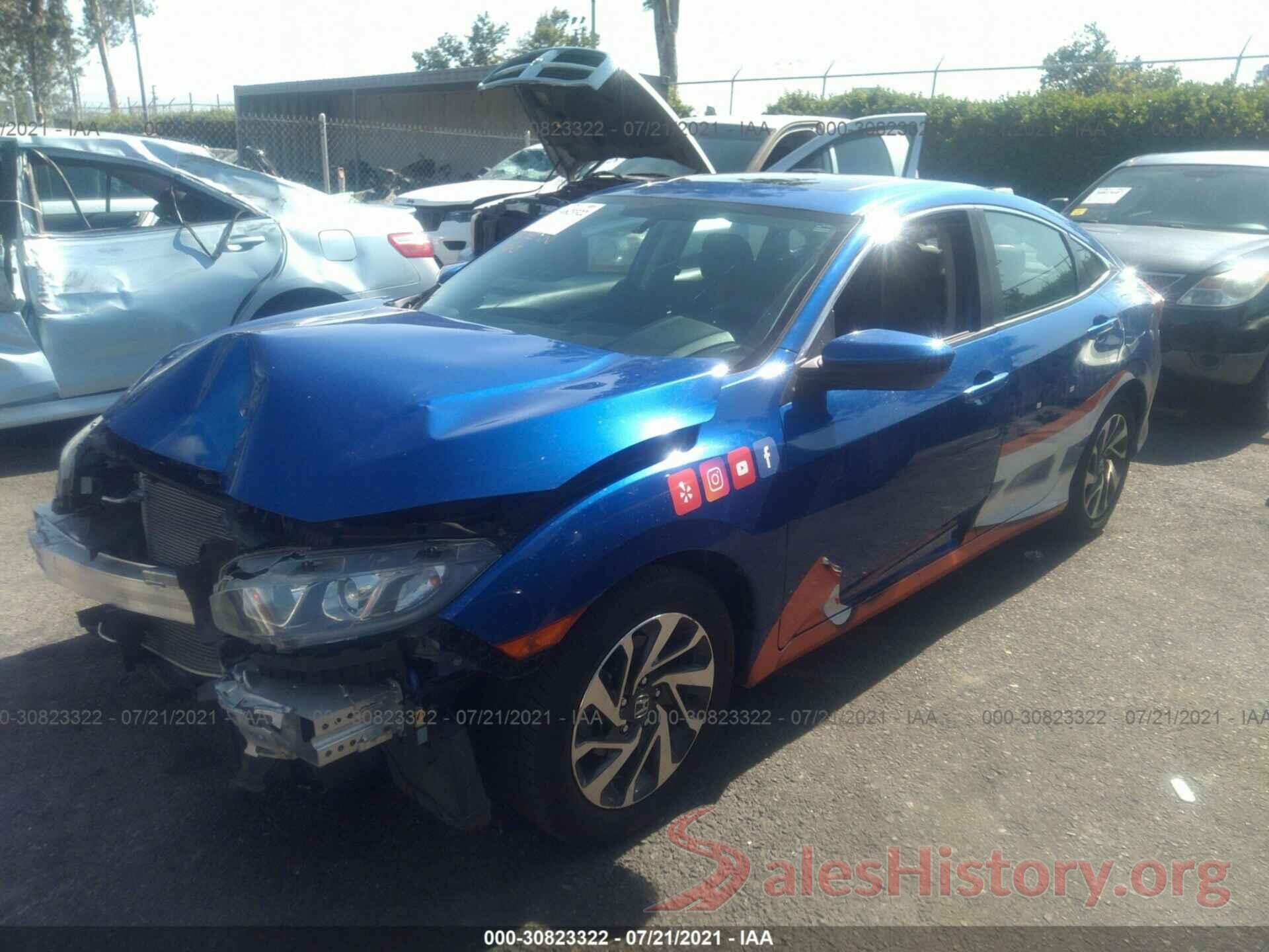 2HGFC2F77GH561918 2016 HONDA CIVIC SEDAN