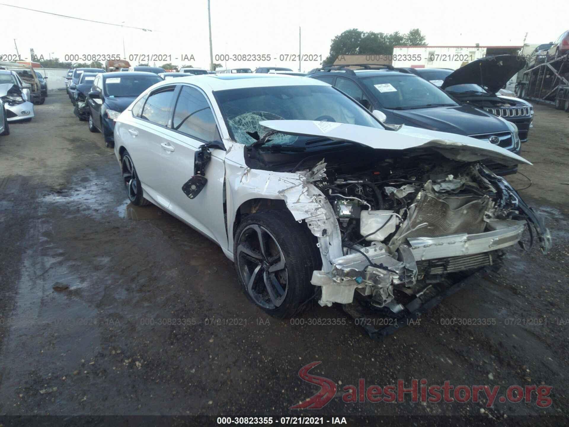 1HGCV2F35JA022715 2018 HONDA ACCORD SEDAN