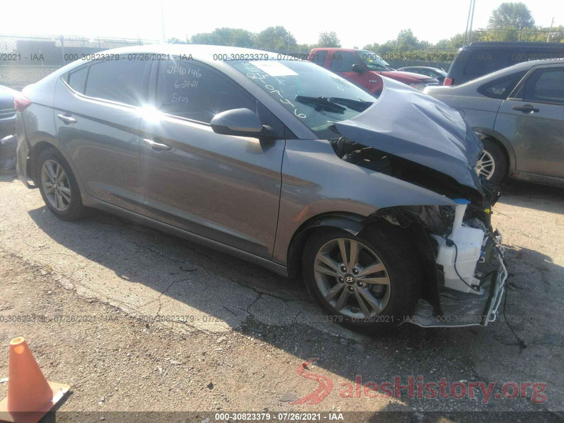 5NPD84LF3JH307944 2018 HYUNDAI ELANTRA