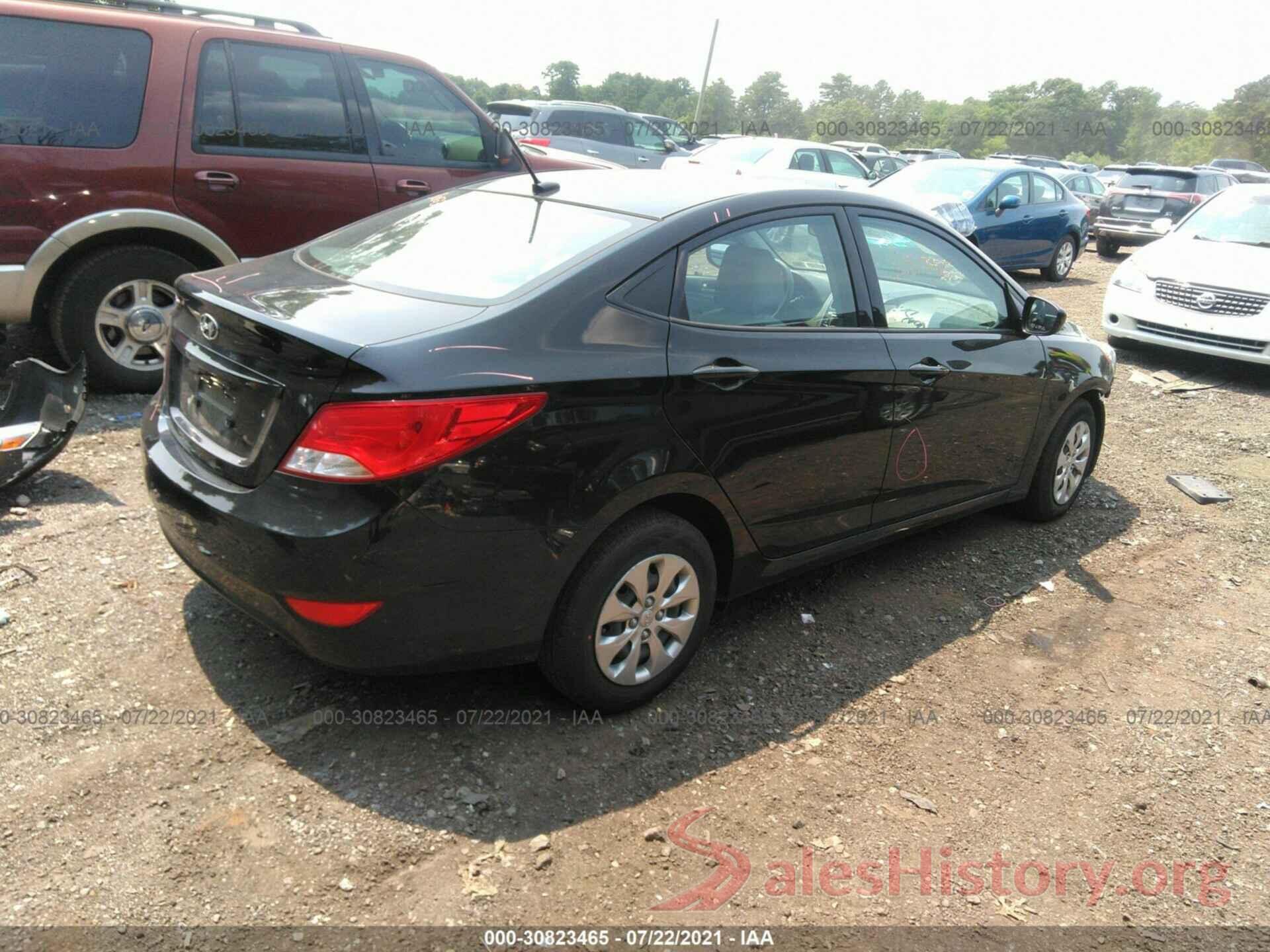 KMHCT4AEXHU342867 2017 HYUNDAI ACCENT