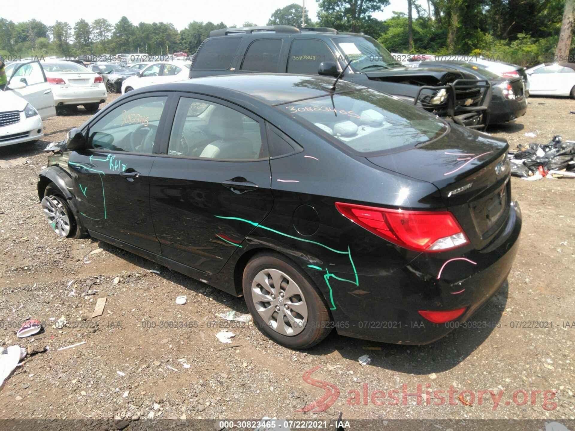 KMHCT4AEXHU342867 2017 HYUNDAI ACCENT