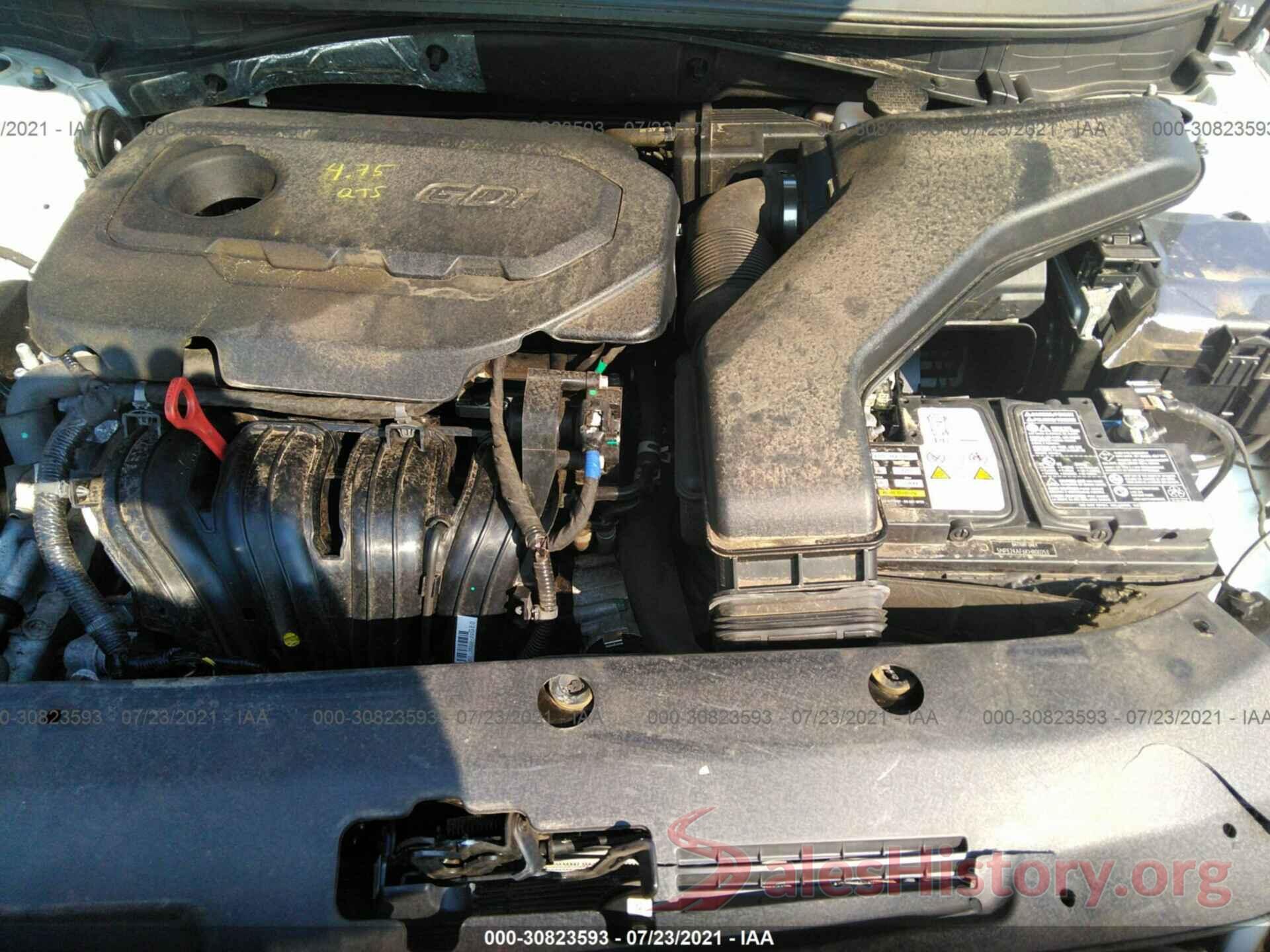 5NPE24AF6KH800253 2019 HYUNDAI SONATA