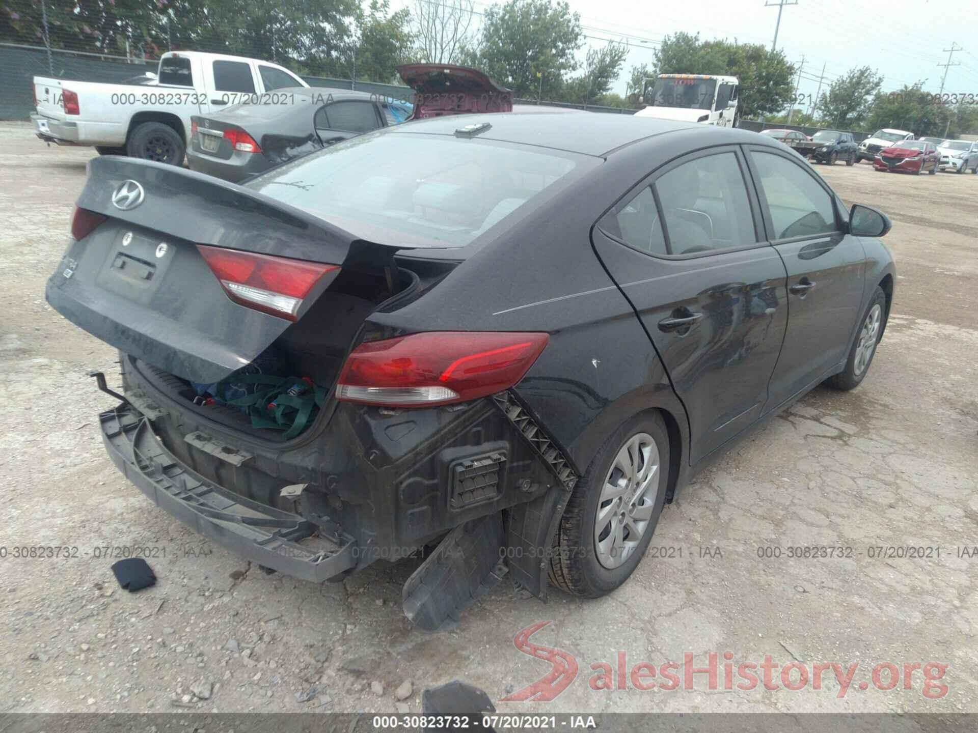 KMHD74LFXHU117735 2017 HYUNDAI ELANTRA