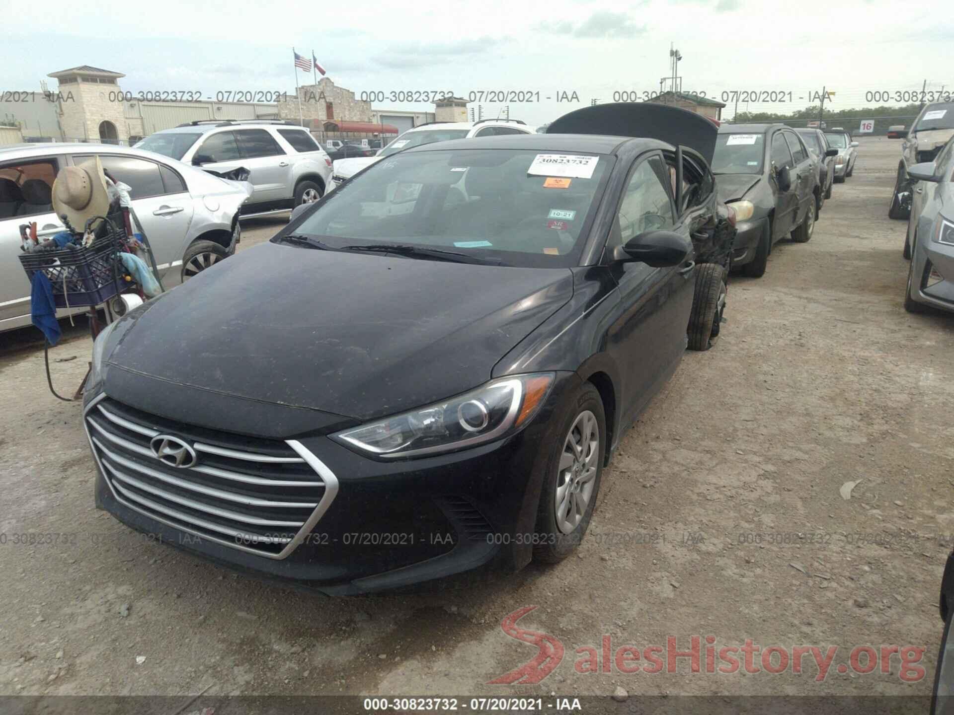 KMHD74LFXHU117735 2017 HYUNDAI ELANTRA